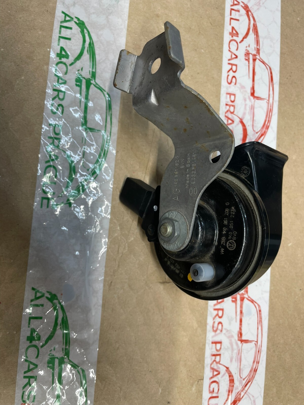 VW SKODA SEAT SIGNALHORN TIEFTON 5C0951221B - Obrázek 4