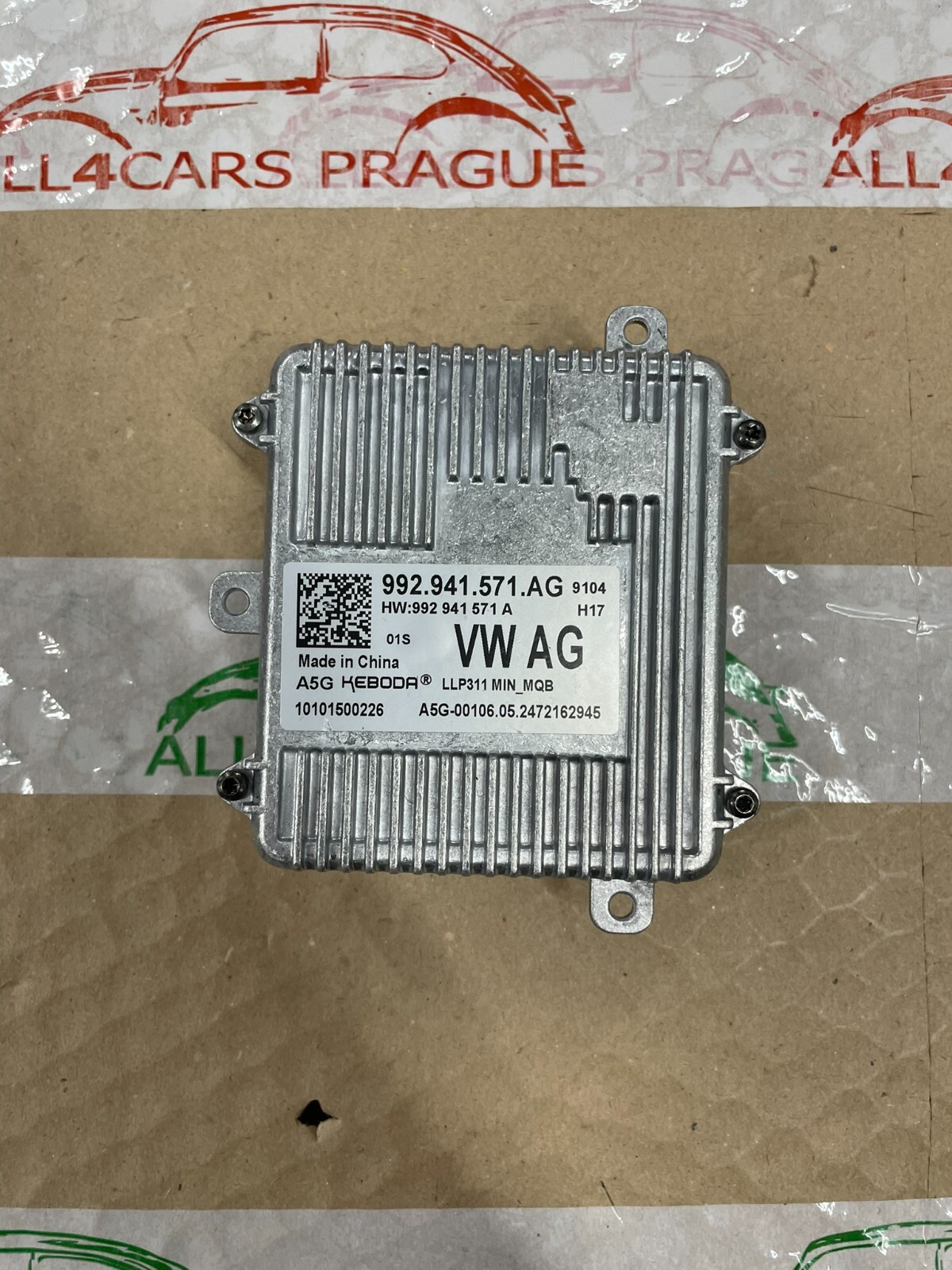 VW ŠKODA SEAT STEUERGERÄT FÜR LED SCHEINWERFER 992941571AG DEM VOM TEST WAGEN