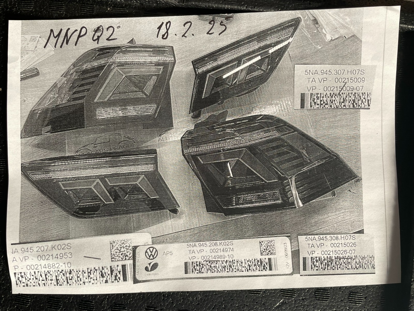 VW TIGUAN 5N HECKLEUCHTEN IQ LED MATRIX KOMPLETE SATZ ORIGINAL VW TEILEN NEU ! - Obrázek 17