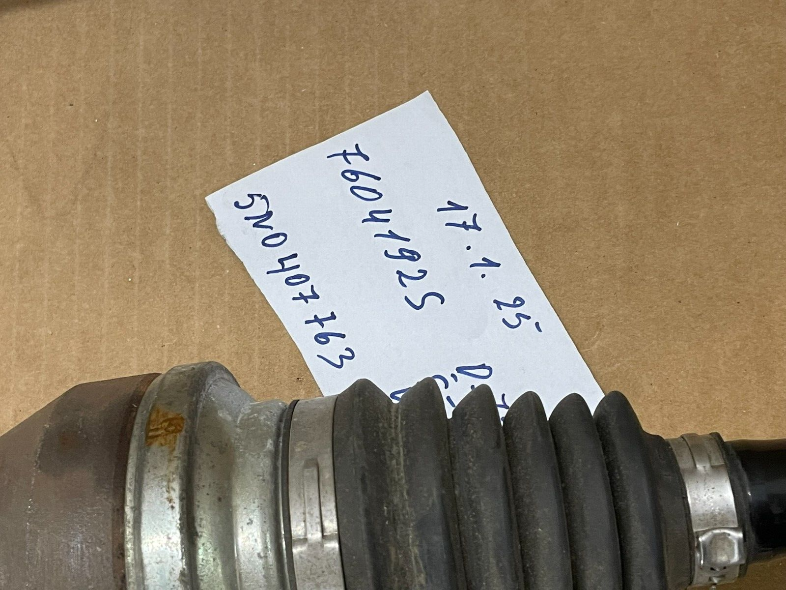 VW TIGUAN AUDI Q3 GELENKWELLE LINKS 5N0407763 = 5N0407761Q Fast Neu Test Car... - Obrázek 13