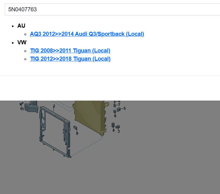 VW TIGUAN AUDI Q3 GELENKWELLE LINKS 5N0407763 = 5N0407761Q Fast Neu Test Car... - Obrázek 15