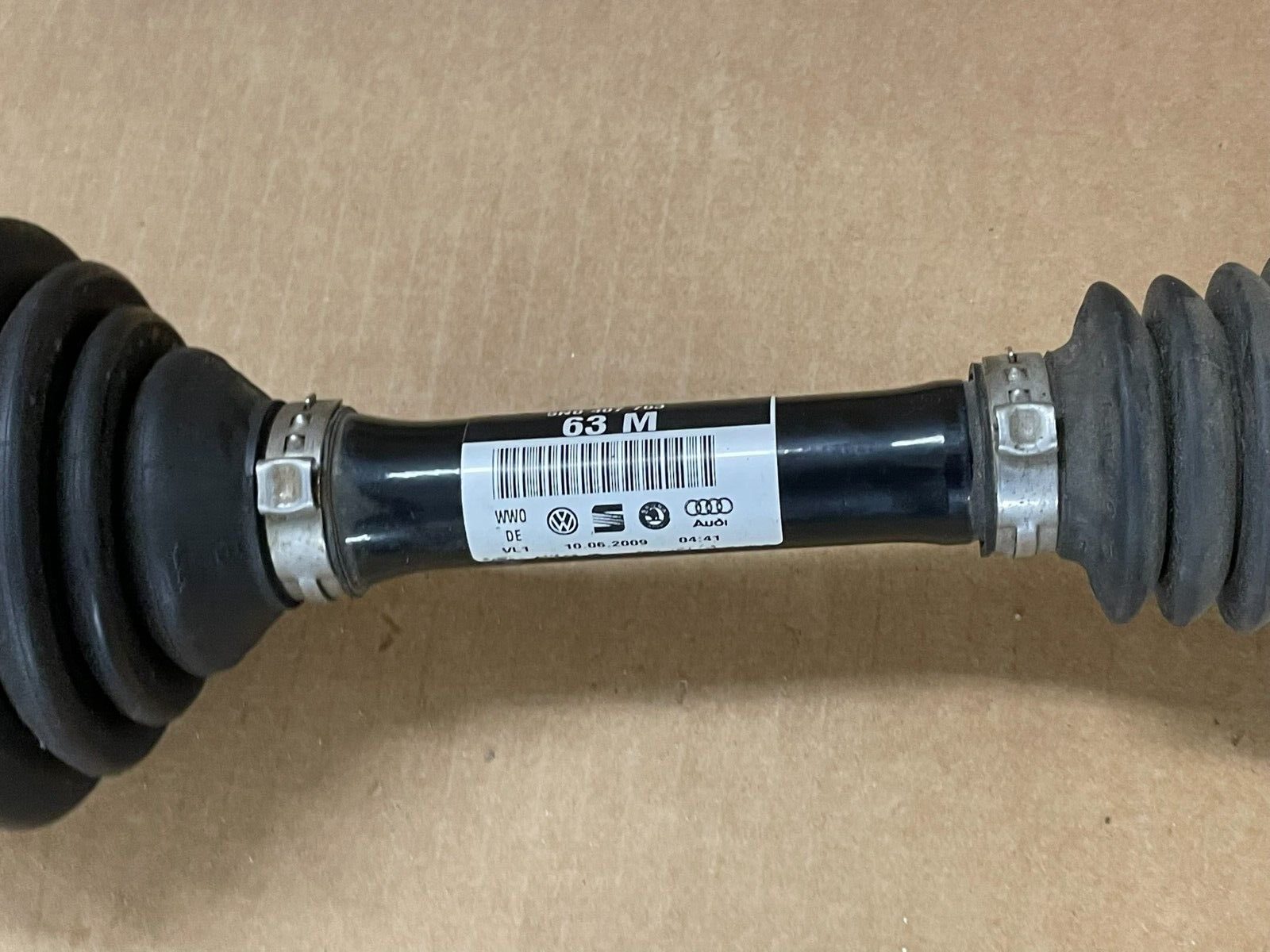 VW TIGUAN AUDI Q3 GELENKWELLE LINKS 5N0407763 = 5N0407761Q Fast Neu Test Car... - Obrázek 5