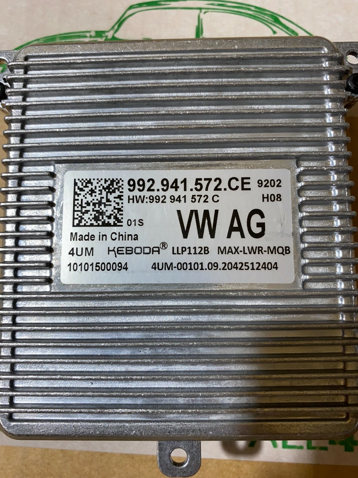 VW TIGUAN SCHEINWERFER STEUERGERÄT VOLL LED IQ MATRIX 992941572CE ORIG. NEU!!! - Obrázek 4