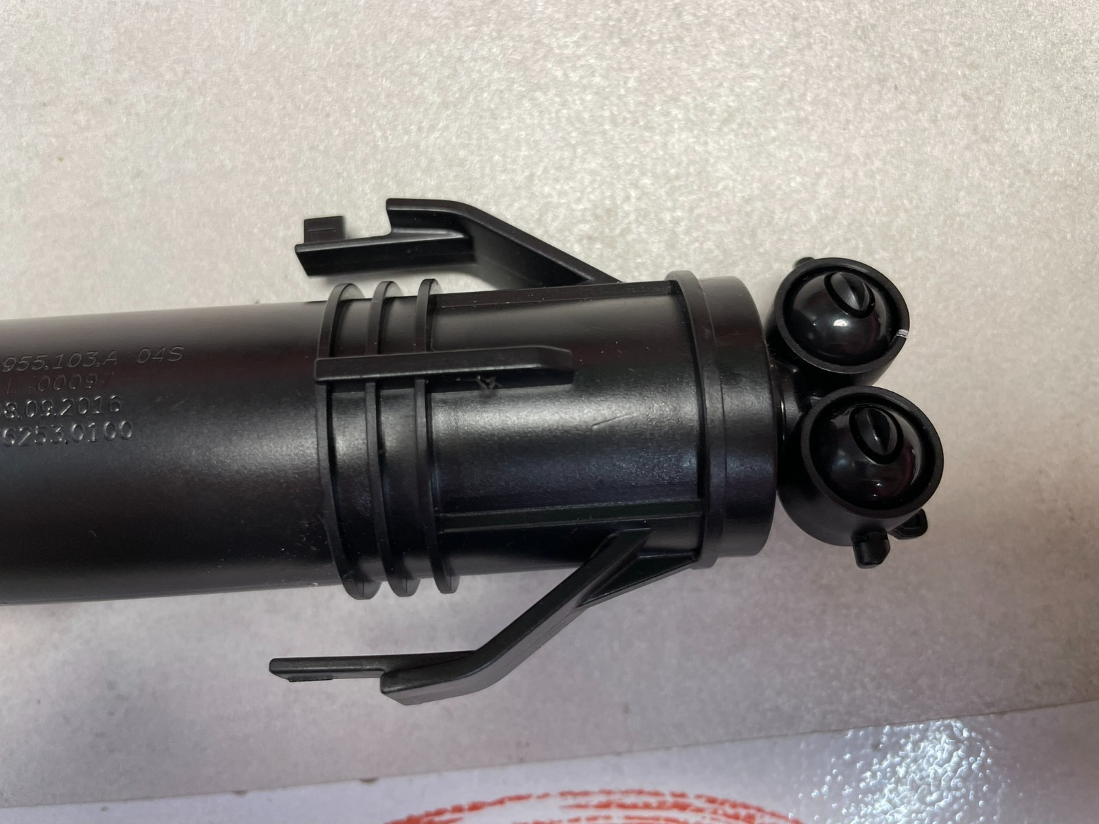 VW TOUAREG 7P HUBZYLINDER MIT DÜSENTRÄGER UND SPRITZDÜSE 7P6955103A ! - Obrázek 10