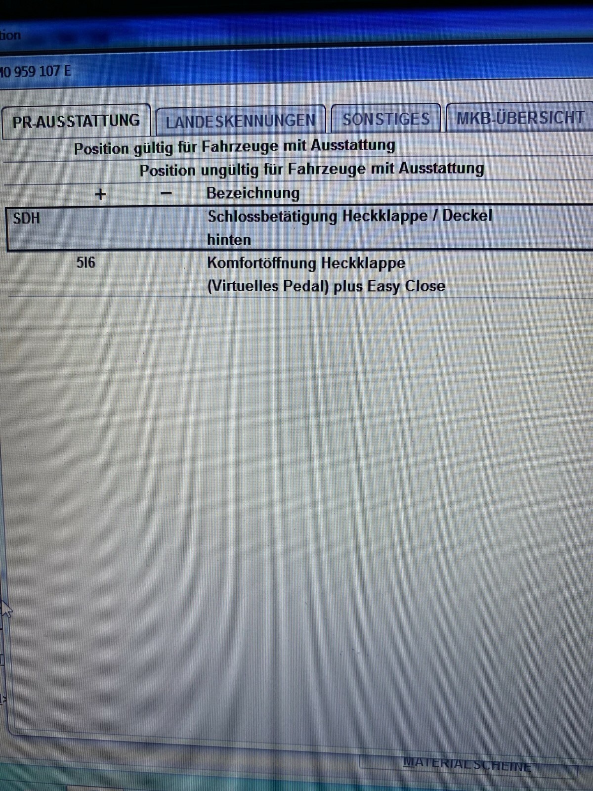 VW TOUAREG III STEUERGERÄT FÜR HECKKLAPPE KOMFORTÖFFNUNG 4M0959107E ORIG. NEU - Obrázek 10