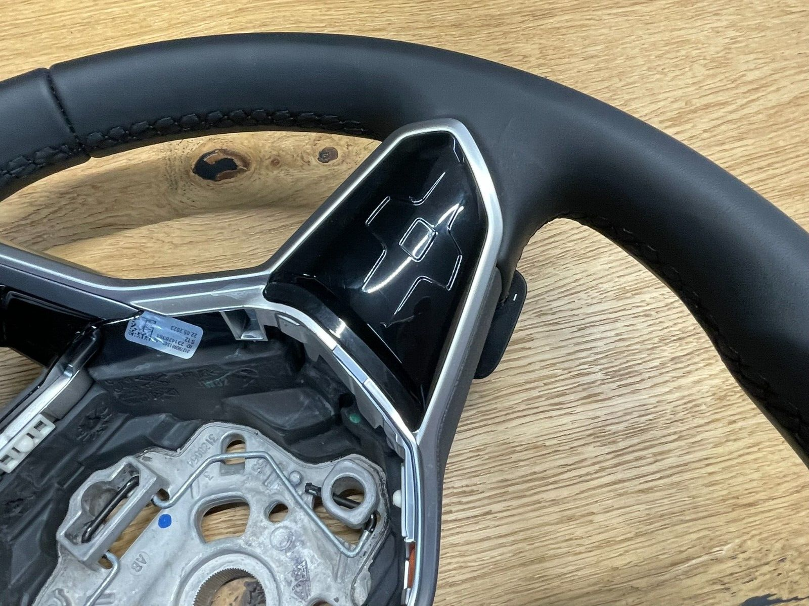 VW TOUAREG MULTIFUNKTIONS LEDER LENKRAD SPORT "R" 760419089Q FAST NEU TEST CAR - Obrázek 20