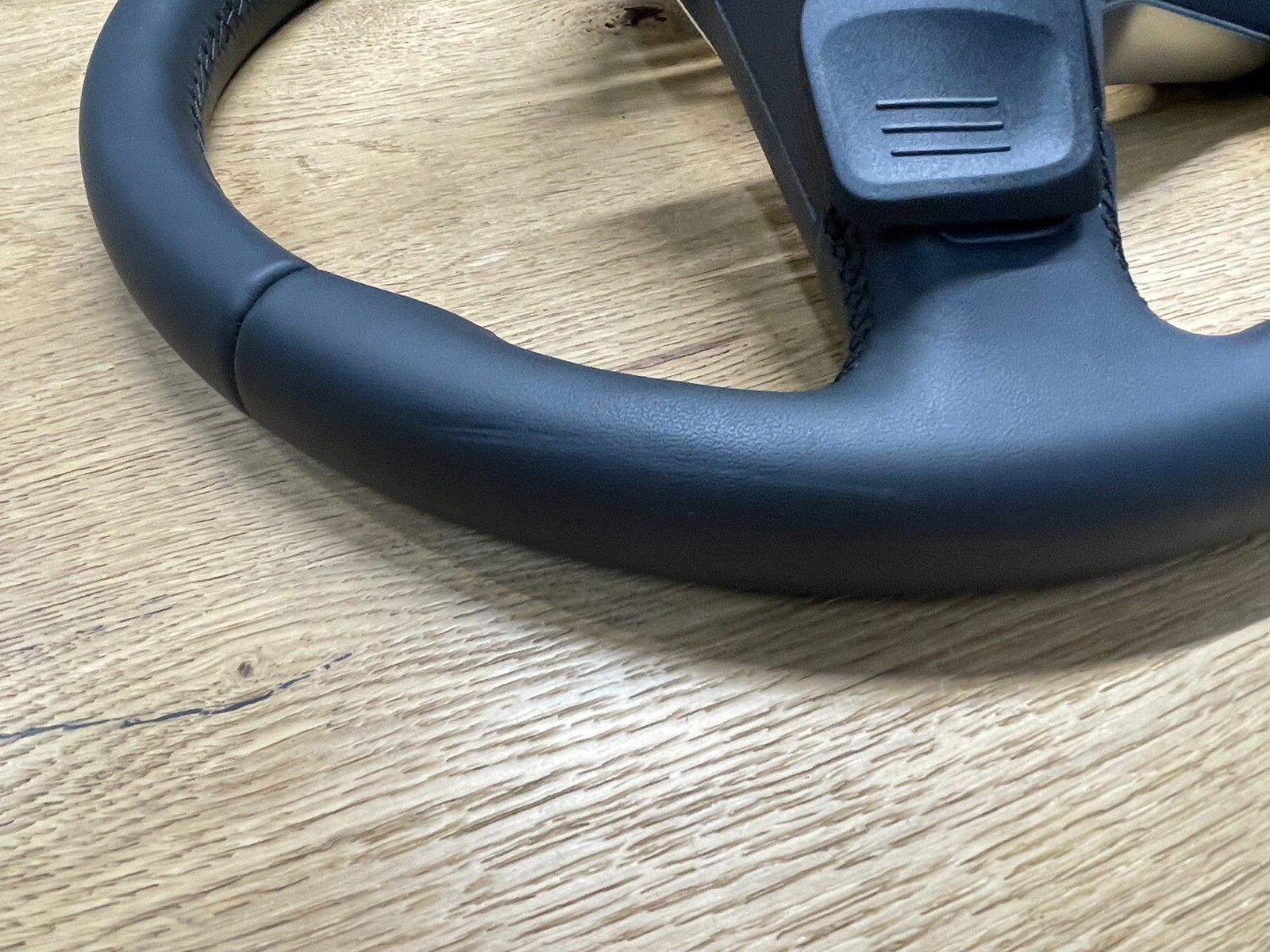 VW TOUAREG MULTIFUNKTIONS LEDER LENKRAD SPORT "R" 760419089Q FAST NEU TEST CAR - Obrázek 22