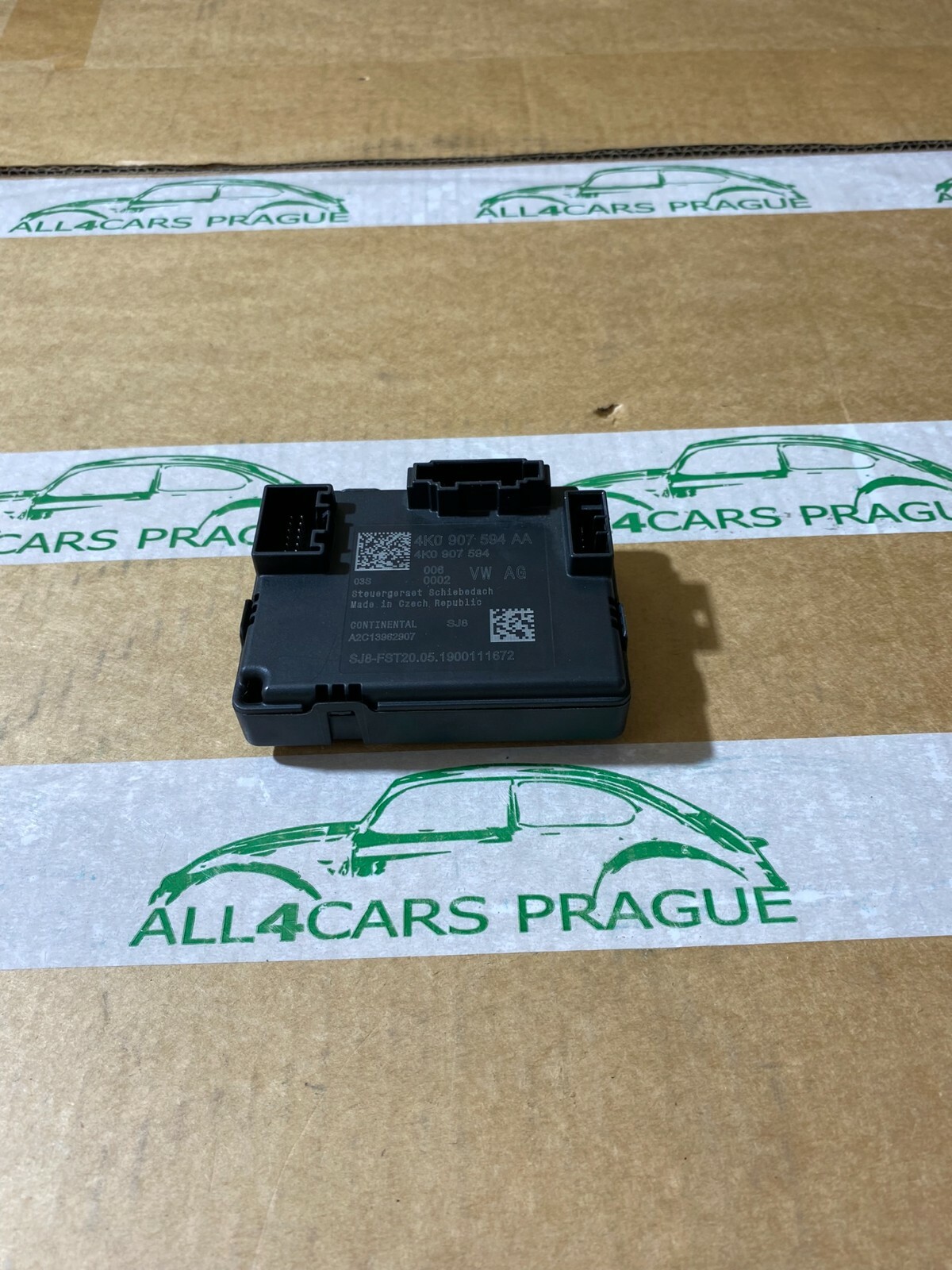 VW TOUAREG STEUERGERÄT SCHIEBEDACH PANORAMDACH DACH 4K0907594AA ORIG