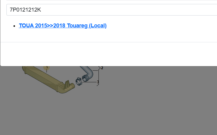 VW TOUAREG ZUSATZKÜHLER FÜR KÜHLMITTEL 3.0 L BENZIN RECHTS 7P0121212K TEST ORIG - Obrázek 8