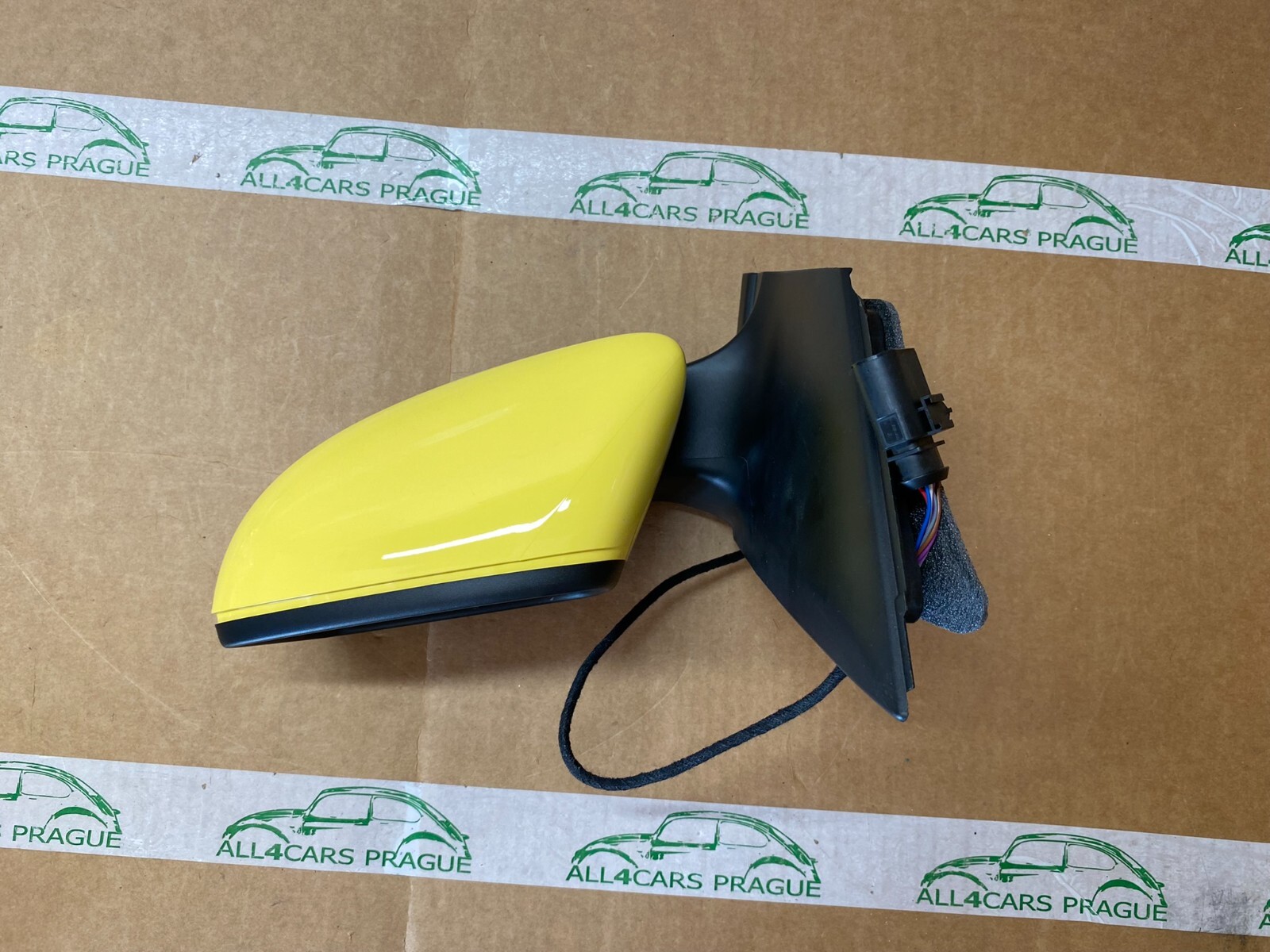 VW UP ŠKODA CITYGO AUßENSPIEGEL LINKS ELEKTRISCH 1S1857501BG GELB ORIG.FAST NEU - Obrázek 4