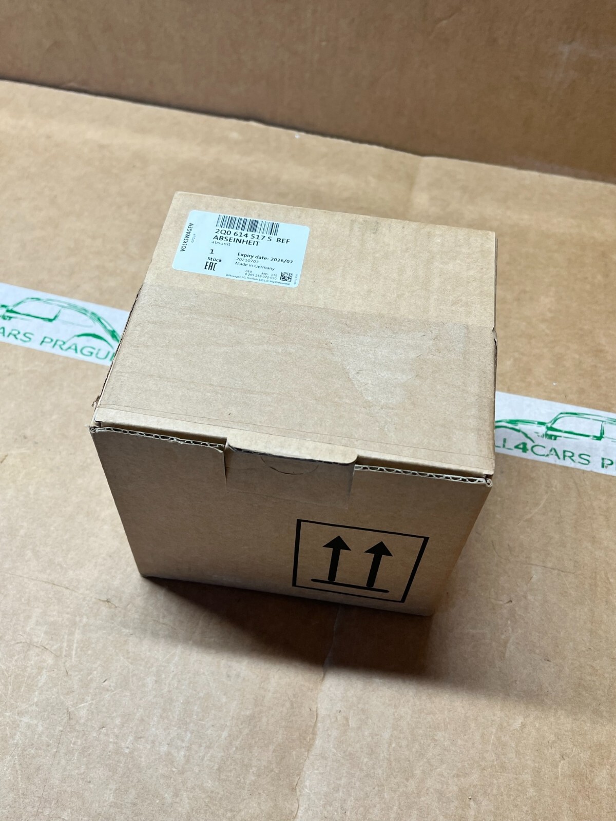 WV, AUDI, SKODA, SEAT ABS-STEUERGERÄT ESP 2Q0614517S 2Q0614517AE ORIG. NEU!!! - Obrázek 4