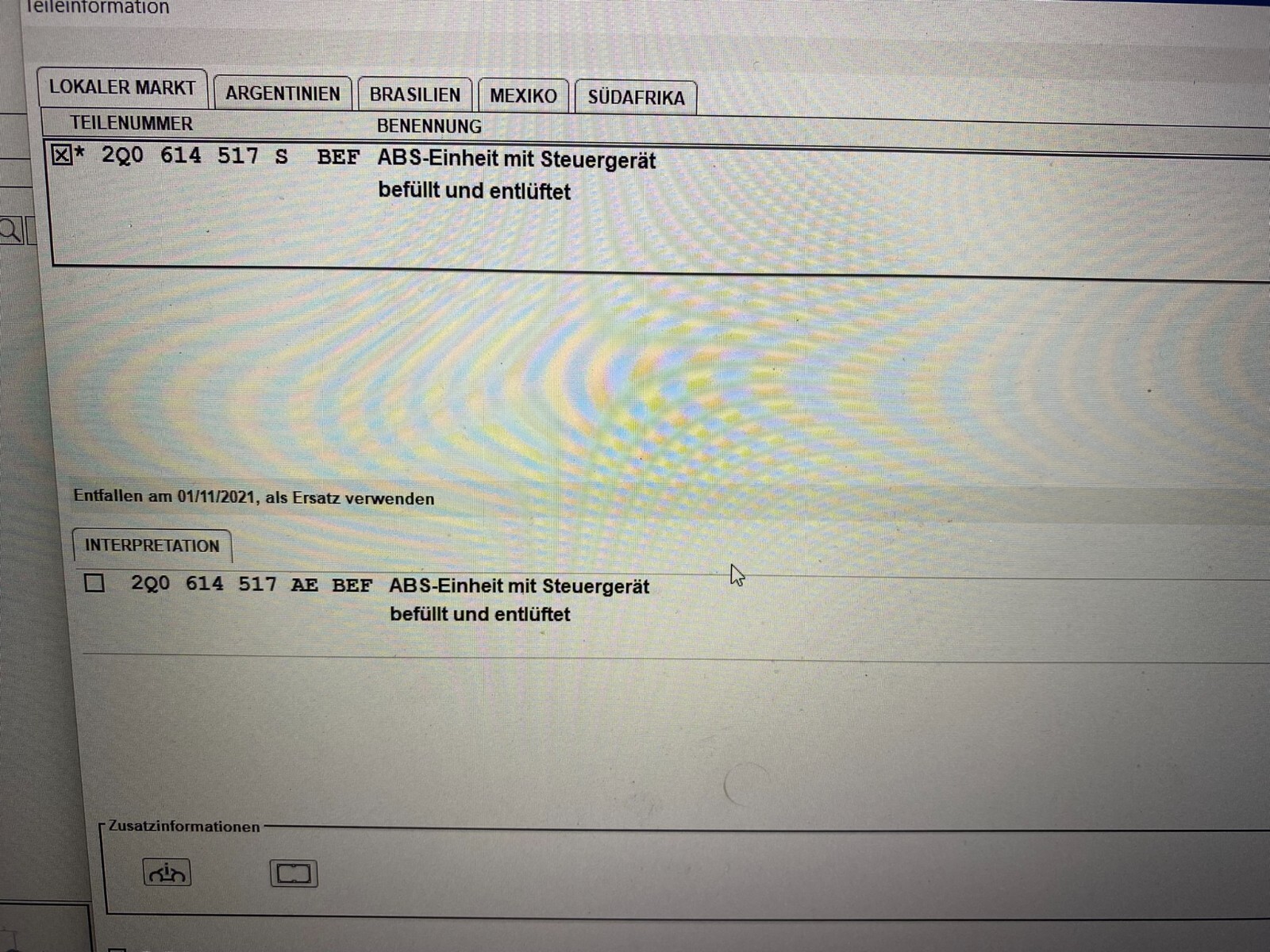 WV, AUDI, SKODA, SEAT ABS-STEUERGERÄT ESP 2Q0614517S 2Q0614517AE ORIG. NEU!!! - Obrázek 10