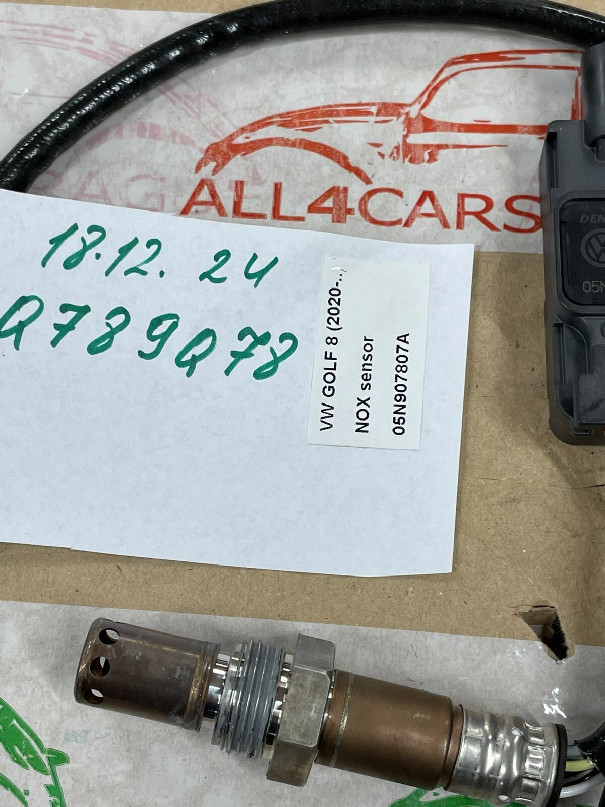 05N907807A VW AUDI ŠKODA 2.0TDI NOX SENSOR 05N907807A FAST NEU DEM V TEST WAGEN - Obrázek 18