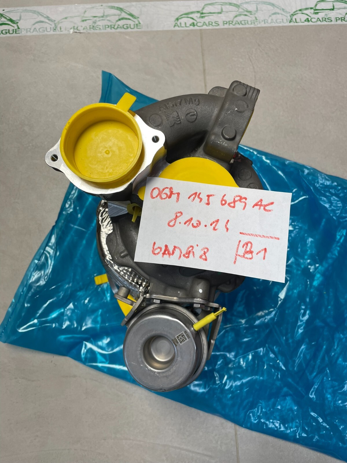 06M145689AC AUDI TURBO ABGASTURBOLADER V6 TURBO 3.0 LITER 06M145689AC ORIG.NEU ! - Obrázek 25