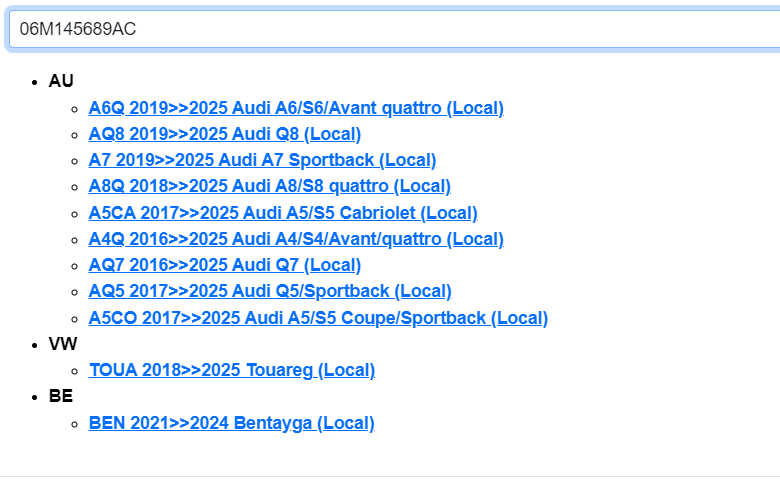 06M145689AC AUDI TURBO ABGASTURBOLADER V6 TURBO 3.0 LITER 06M145689AC ORIG.NEU ! - Obrázek 5