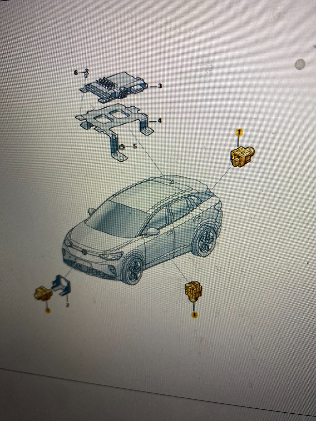 1EA980556F AUDI VW SKODA SEAT KAMERA RÜCKFAHRKAMERA 1EA980556F ORIG. NEU!!!! - Obrázek 14