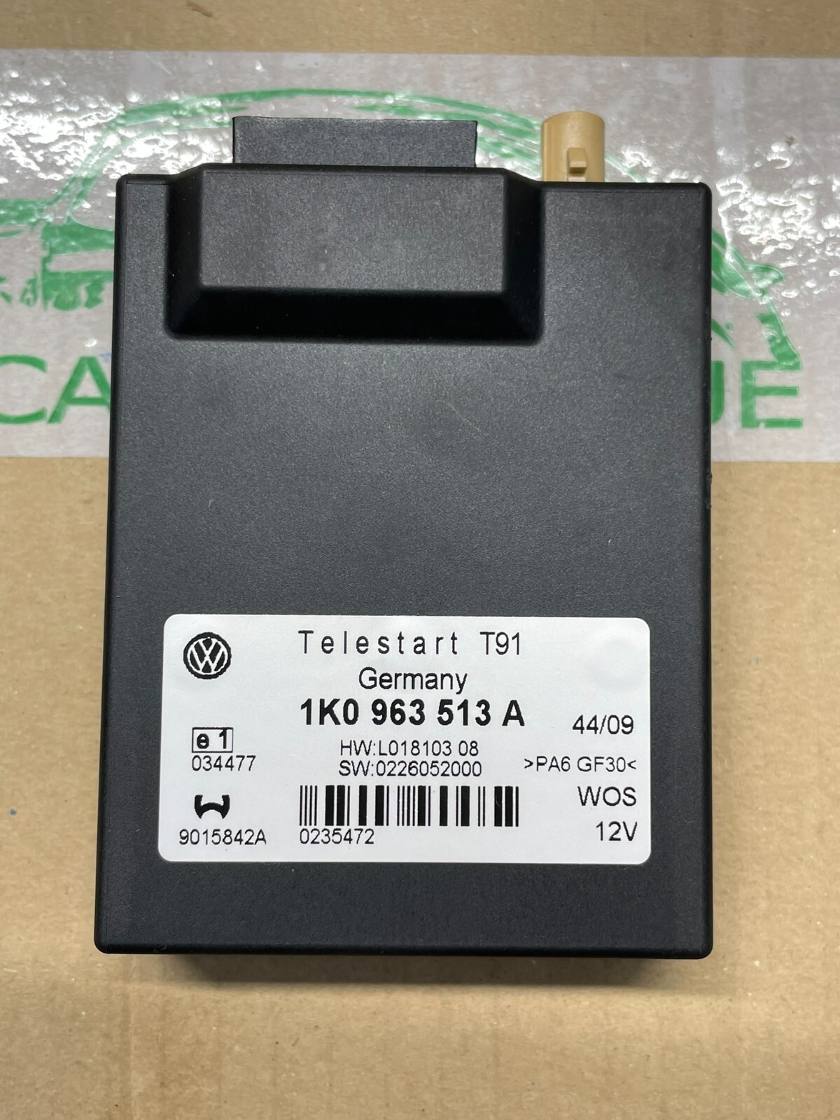 1K0963513A VOLKSWAGEN STANDHEIZUNG STEUERGERÄT WEBASTO 1K0963513A ORIG FAST NEU - Obrázek 4