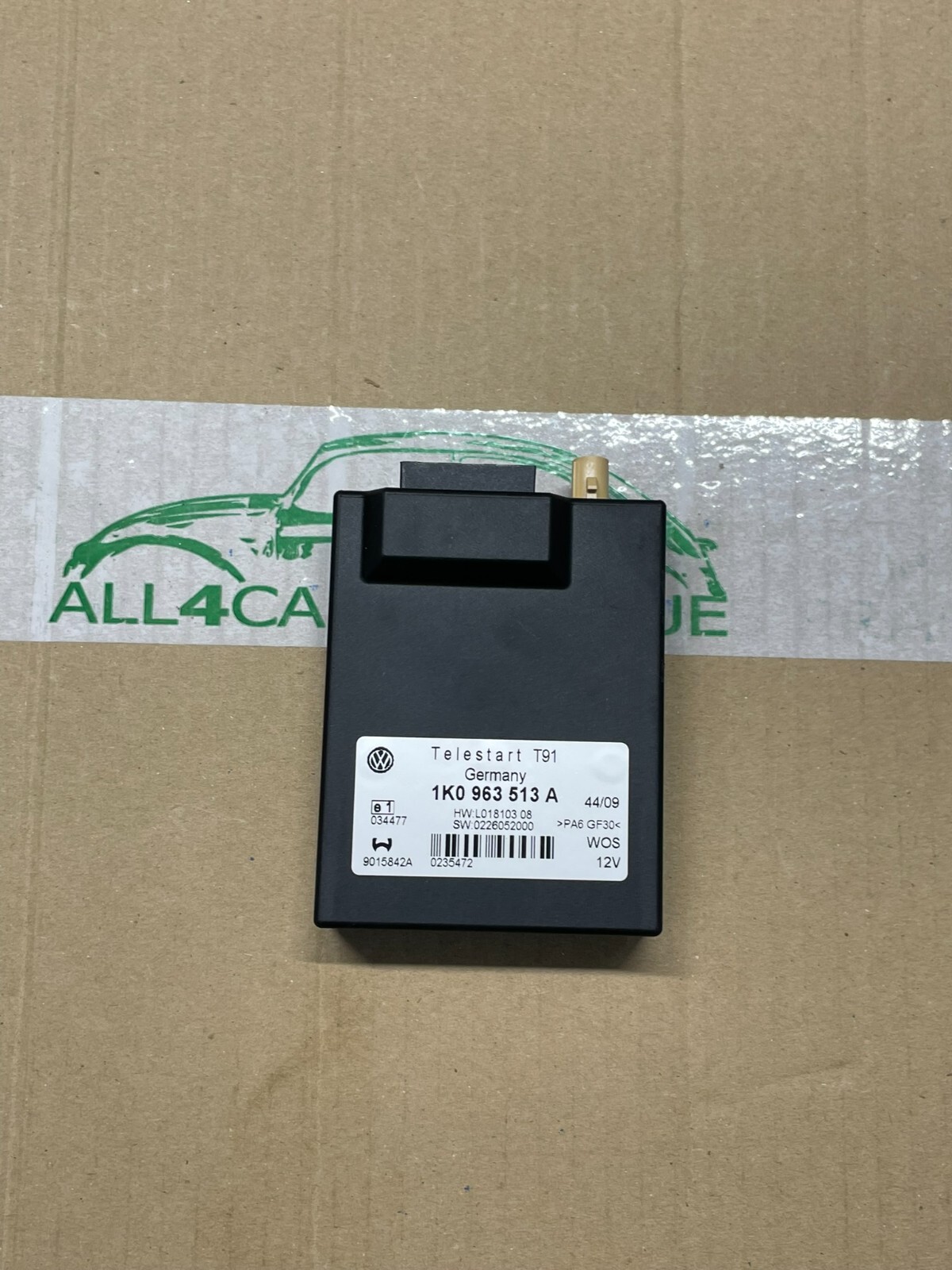 1K0963513A VOLKSWAGEN STANDHEIZUNG STEUERGERÄT WEBASTO 1K0963513A ORIG FAST NEU