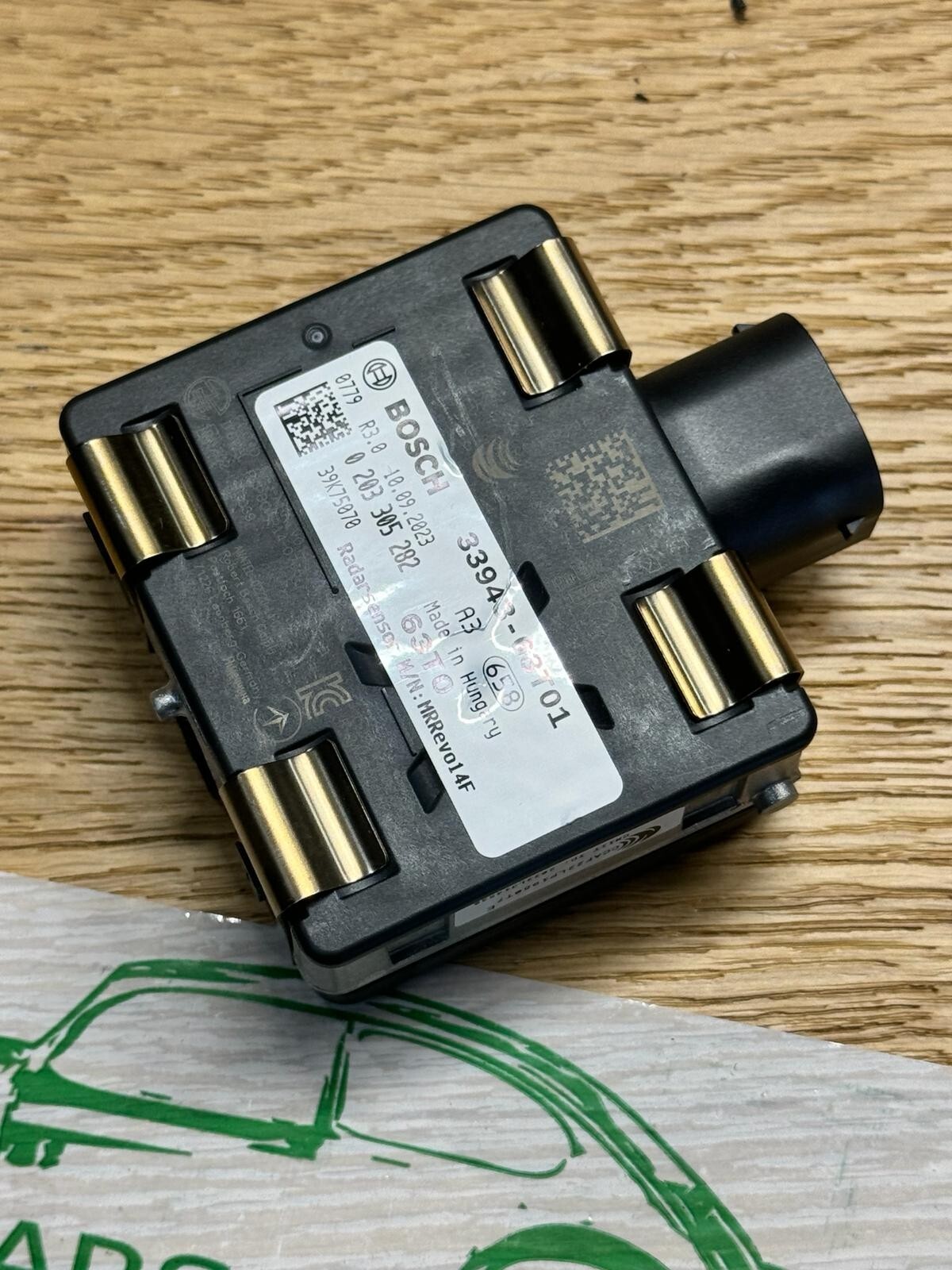 33943-63T01 SUZUKI SENSOR RADAR 33943-63T01 ACC RADAR SENZOR SUZUKI ACC RADAR - Obrázek 12