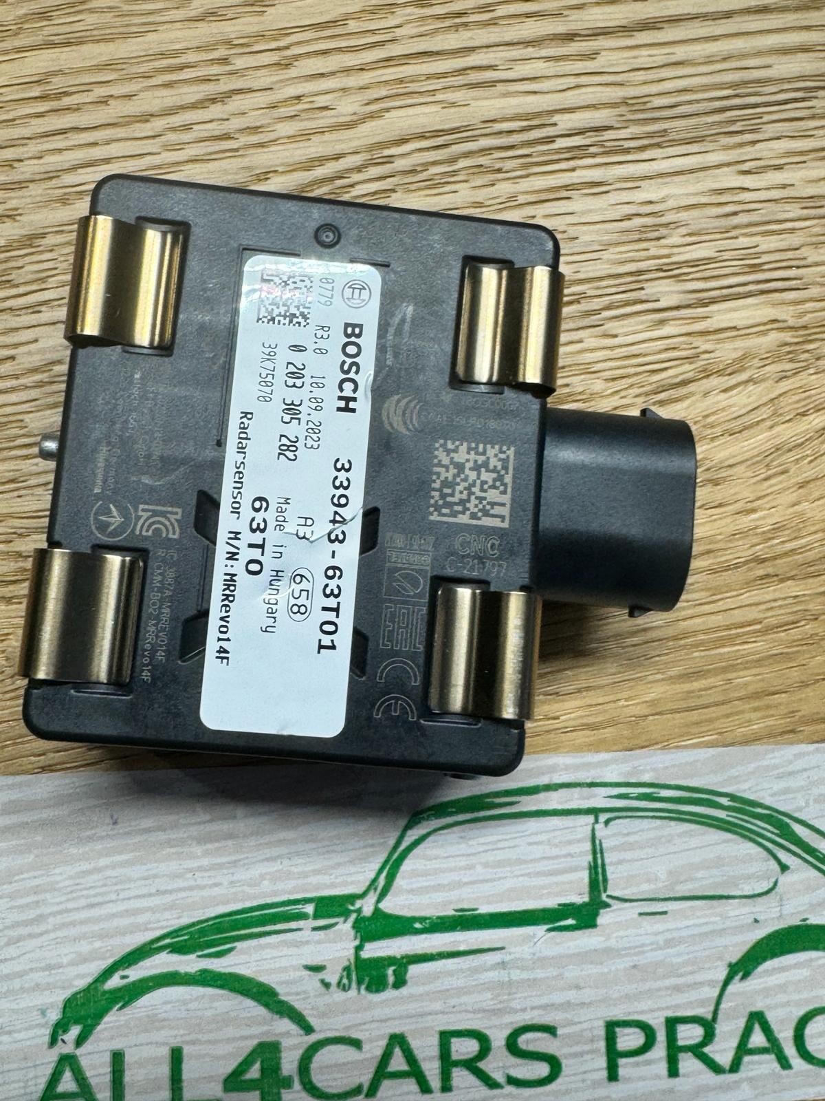 33943-63T01 SUZUKI SENSOR RADAR 33943-63T01 ACC RADAR SENZOR SUZUKI ACC RADAR - Obrázek 9