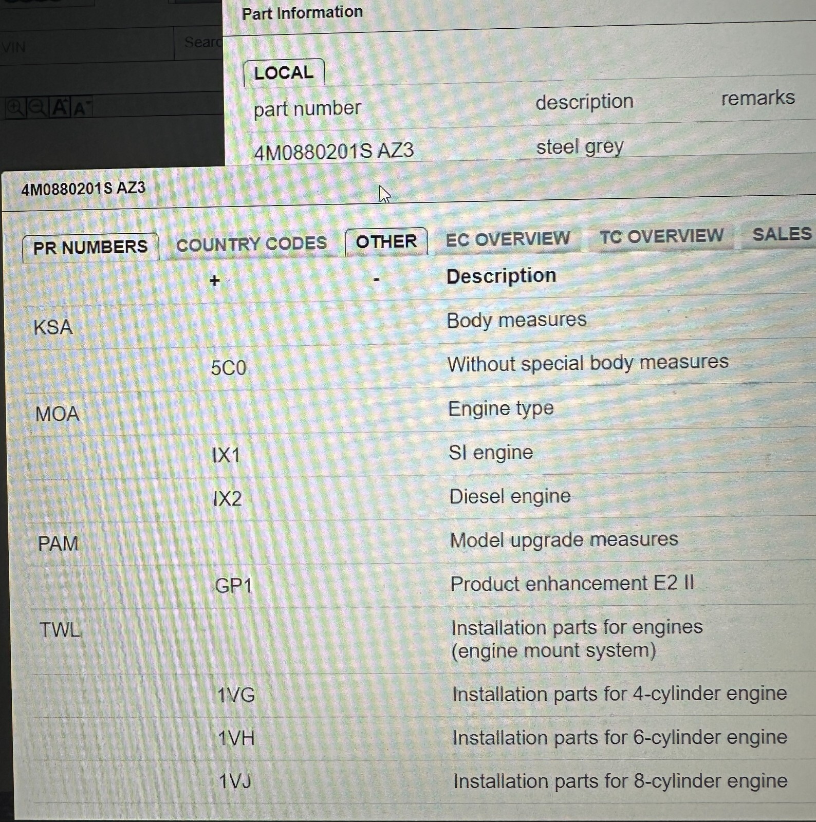 4M0880201S AUDI LENKRAD FAHRER AUDI A.I.R.B.A.G GRAU 4M0 880 201 S - ORIG.NEU !! - Obrázek 17