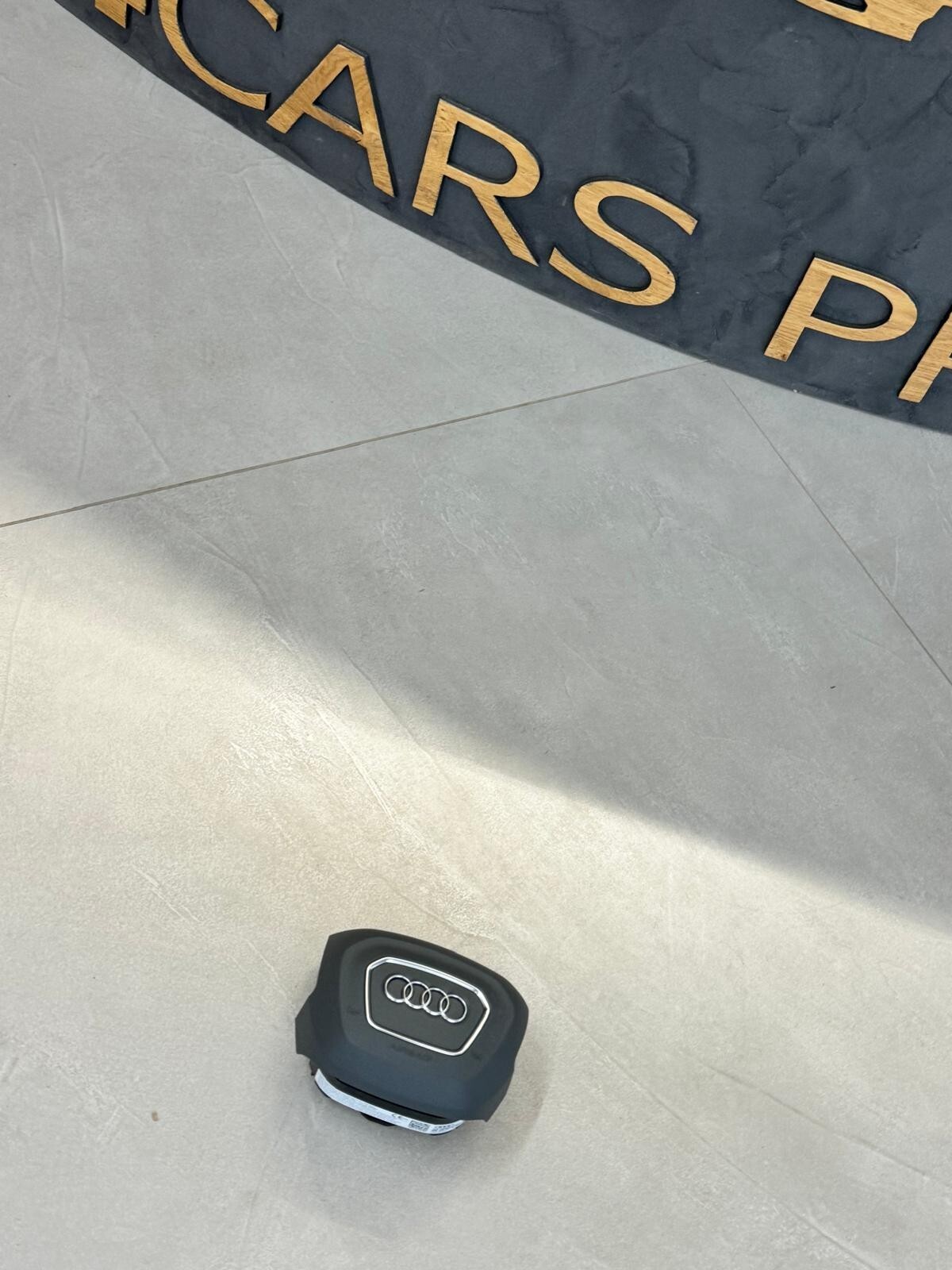 4M0880201S AUDI LENKRAD FAHRER AUDI A.I.R.B.A.G GRAU 4M0 880 201 S - ORIG.NEU !! - Obrázek 3