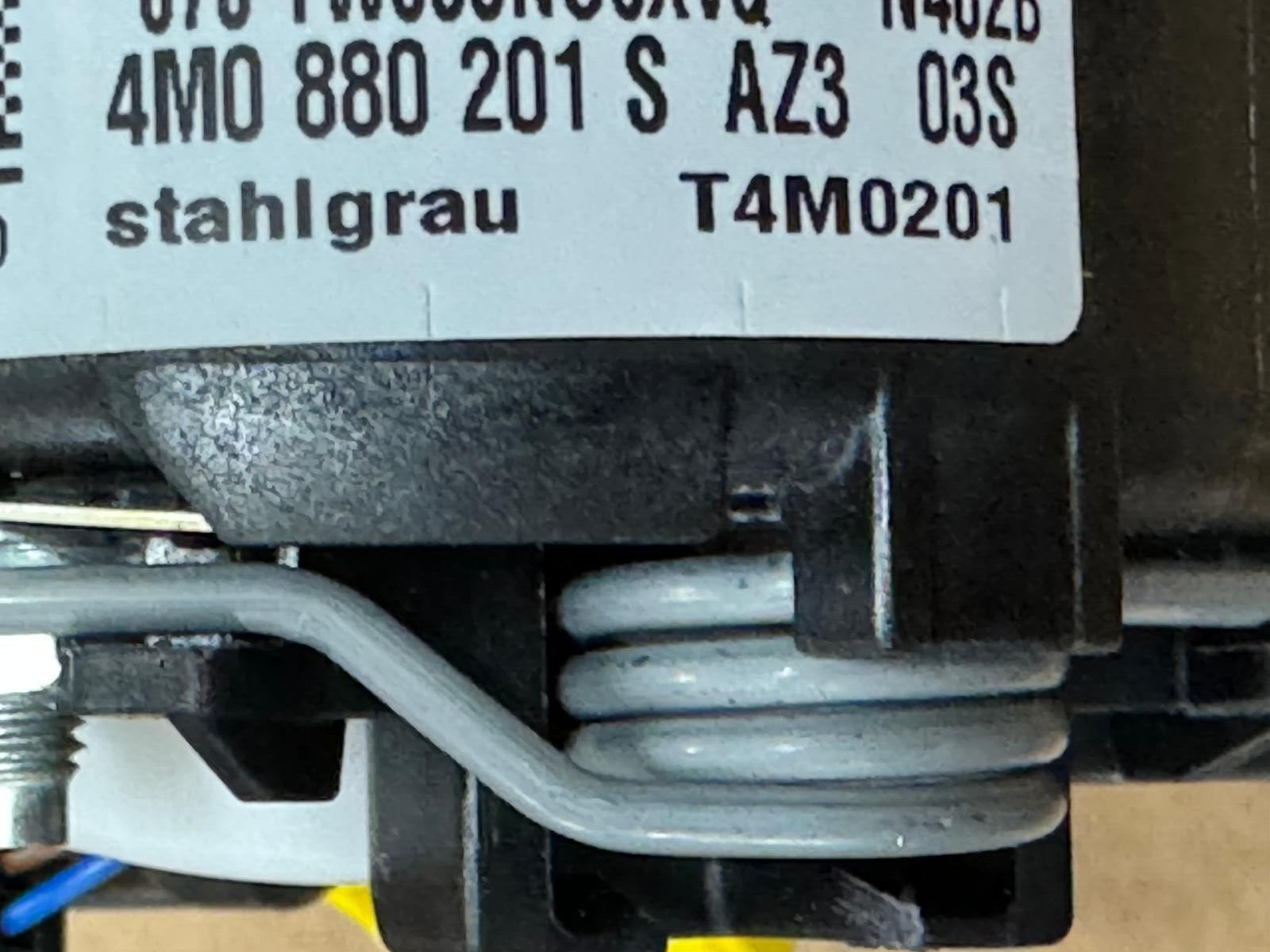 4M0880201S AUDI LENKRAD FAHRER AUDI A.I.R.B.A.G GRAU 4M0 880 201 S - ORIG.NEU !! - Obrázek 6