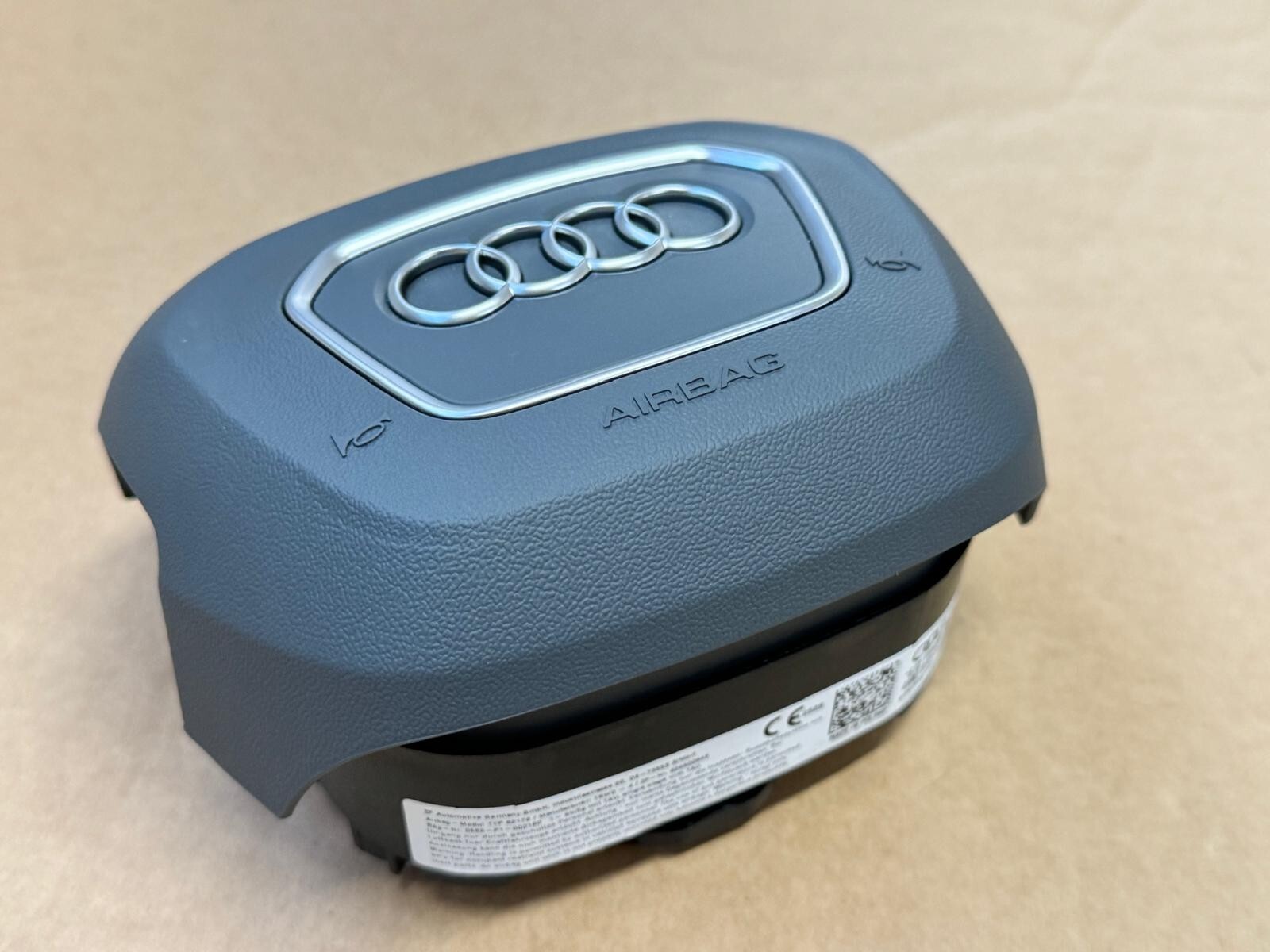 4M0880201S AUDI LENKRAD FAHRER AUDI A.I.R.B.A.G GRAU 4M0 880 201 S - ORIG.NEU !!