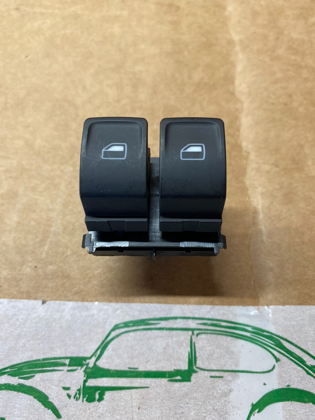 5E0959858 SKODA OCTAVIA 3 FAHRER SCHALTER FÜR EL. FENSTERHEBER VORN 5E0959858 OE