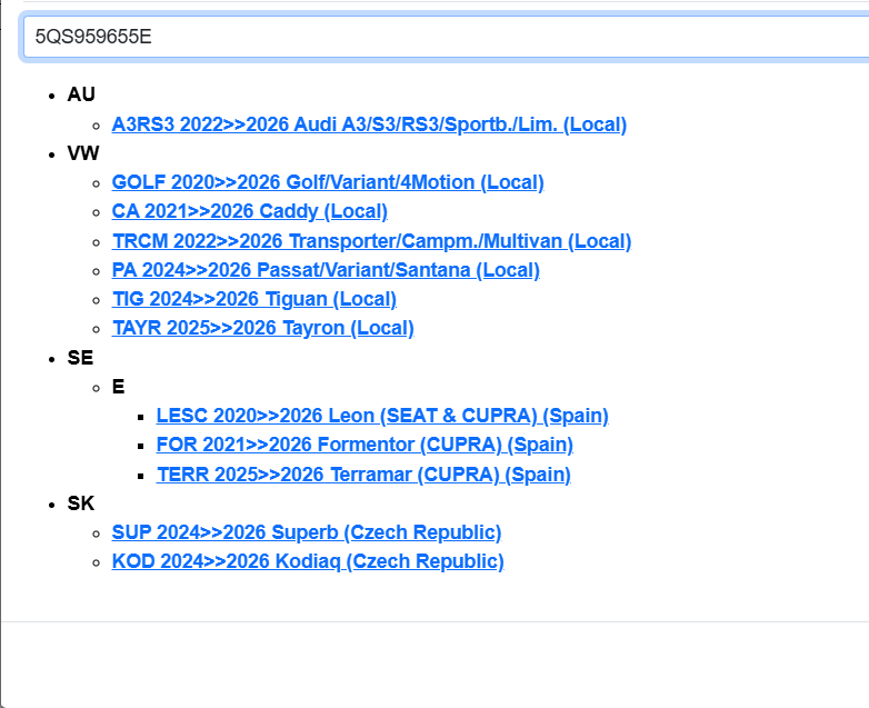 5QS959655E AUDI VW ŠKODA SEAT CUPRA STEUERGERÄT FÜR AIRBAG 5QS959655E ORIG.NEU ! - Obrázek 7