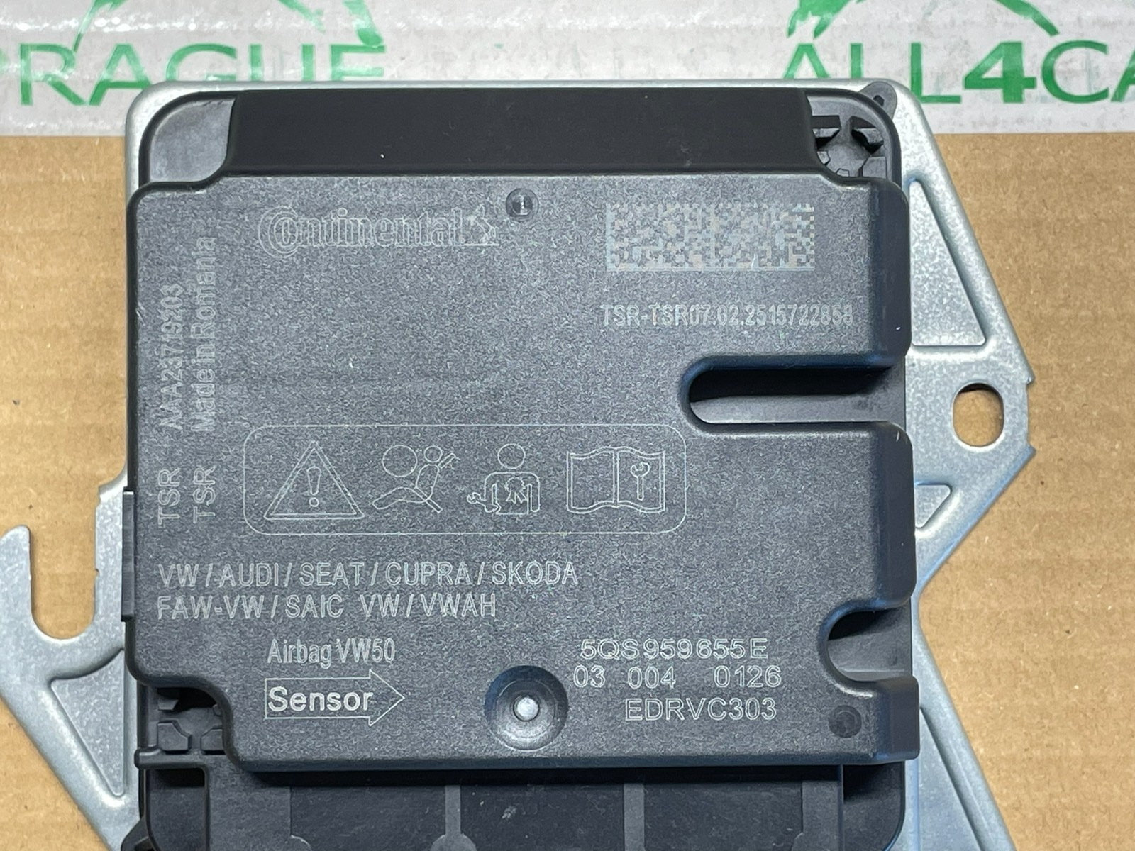 5QS959655E AUDI VW ŠKODA SEAT CUPRA STEUERGERÄT FÜR AIRBAG 5QS959655E ORIG.NEU ! - Obrázek 10