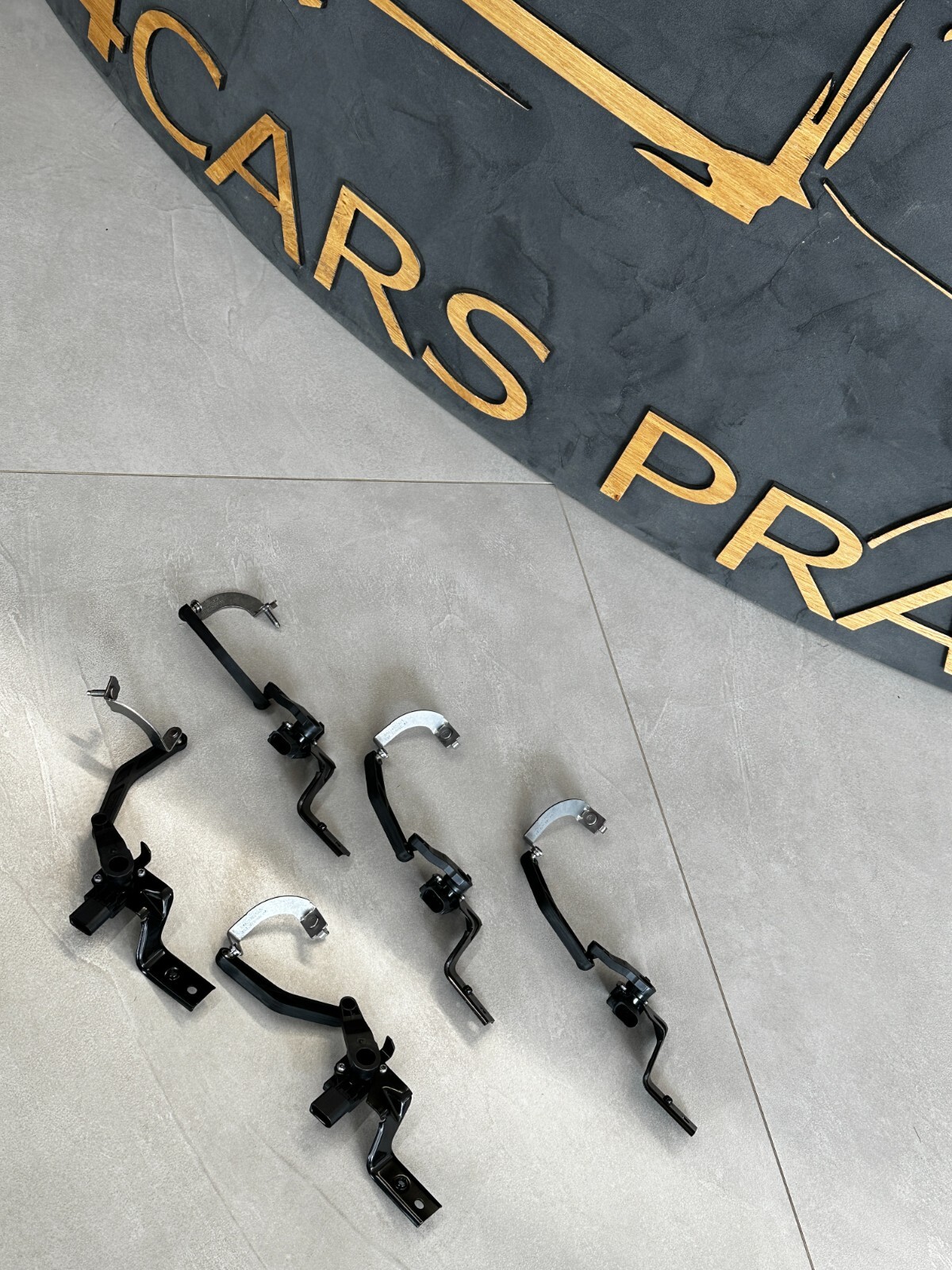 5WA412521D AUDI VW SKODA SEAT NIVEAUSENSOR MIT GESTÄNGE LINKS 5WA412521D ORG.NEU