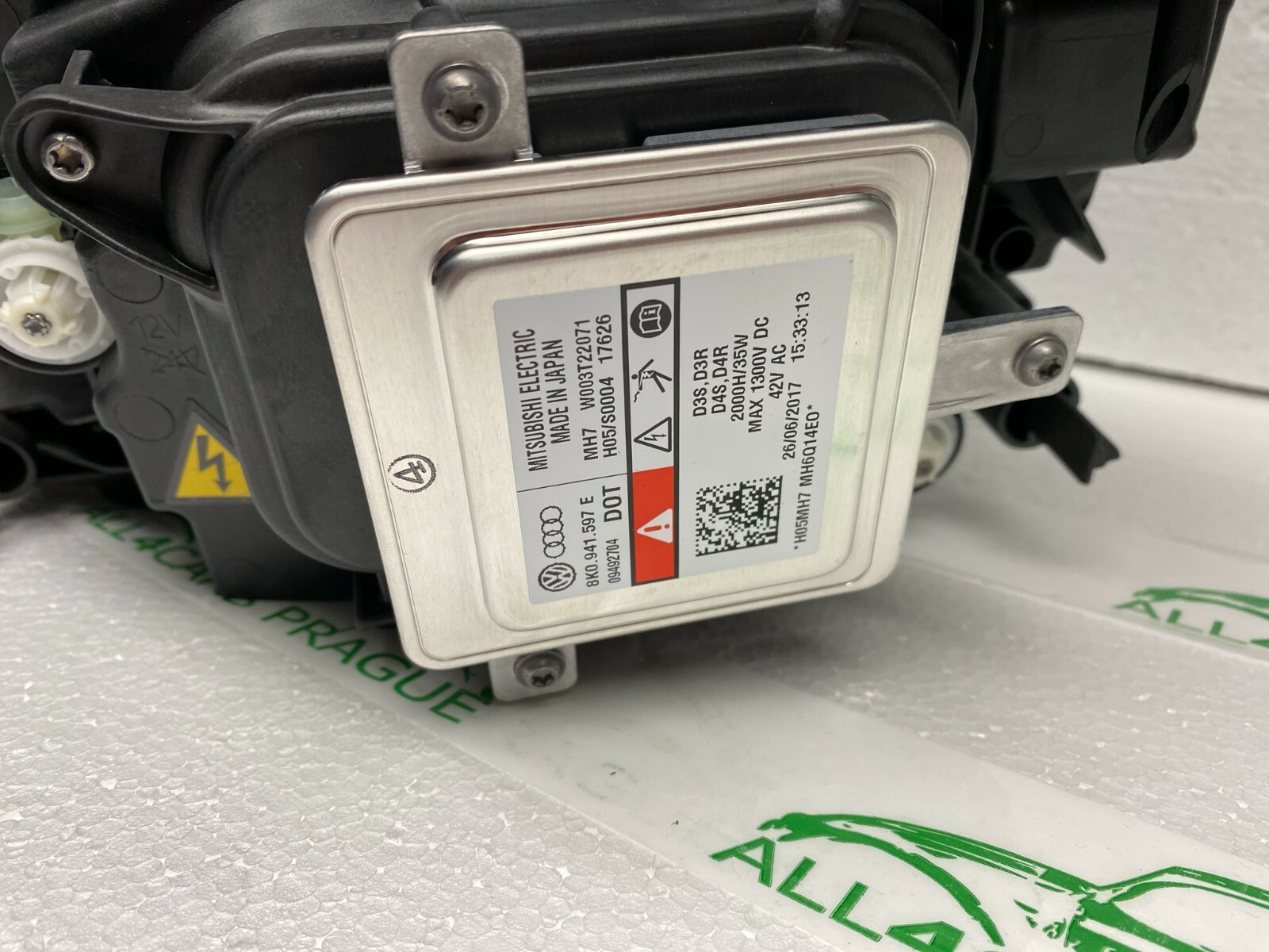 7P1941752B VV TOUAREG 7P SCHEINWERFER LED XENON KOMPLET 7P1941752B ORIG. VW NEU - Obrázek 4