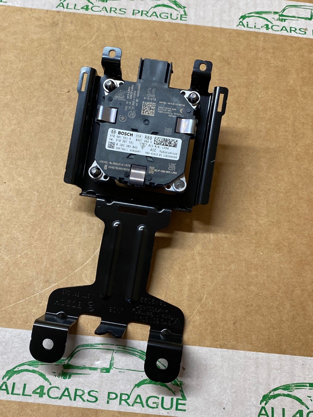 9Y0907561K ACC PORSCHE CAYENNE E3 DISTRONIC ACC RADAR SENSOR 9Y0907561K NEW - Obrázek 10