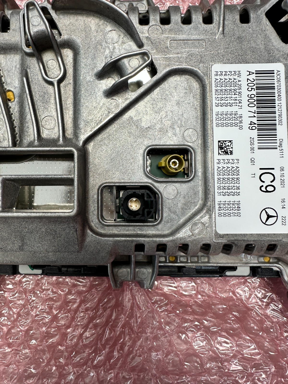 A2059007149 MERCEDES-BENZ C-KLASSE W205, GLC A2059007149 VIRTUAL CLUSTER NEW 0KM - Obrázek 11