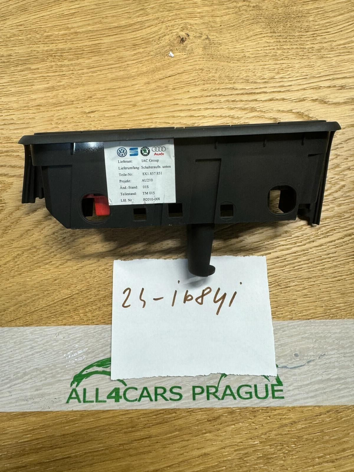 AUDI A1 SCHALTER LEISTE MEHR FACHSCHALTER MIT SITZHEIZUNG 8X1857851 ORIG.AUDI ! - Obrázek 15