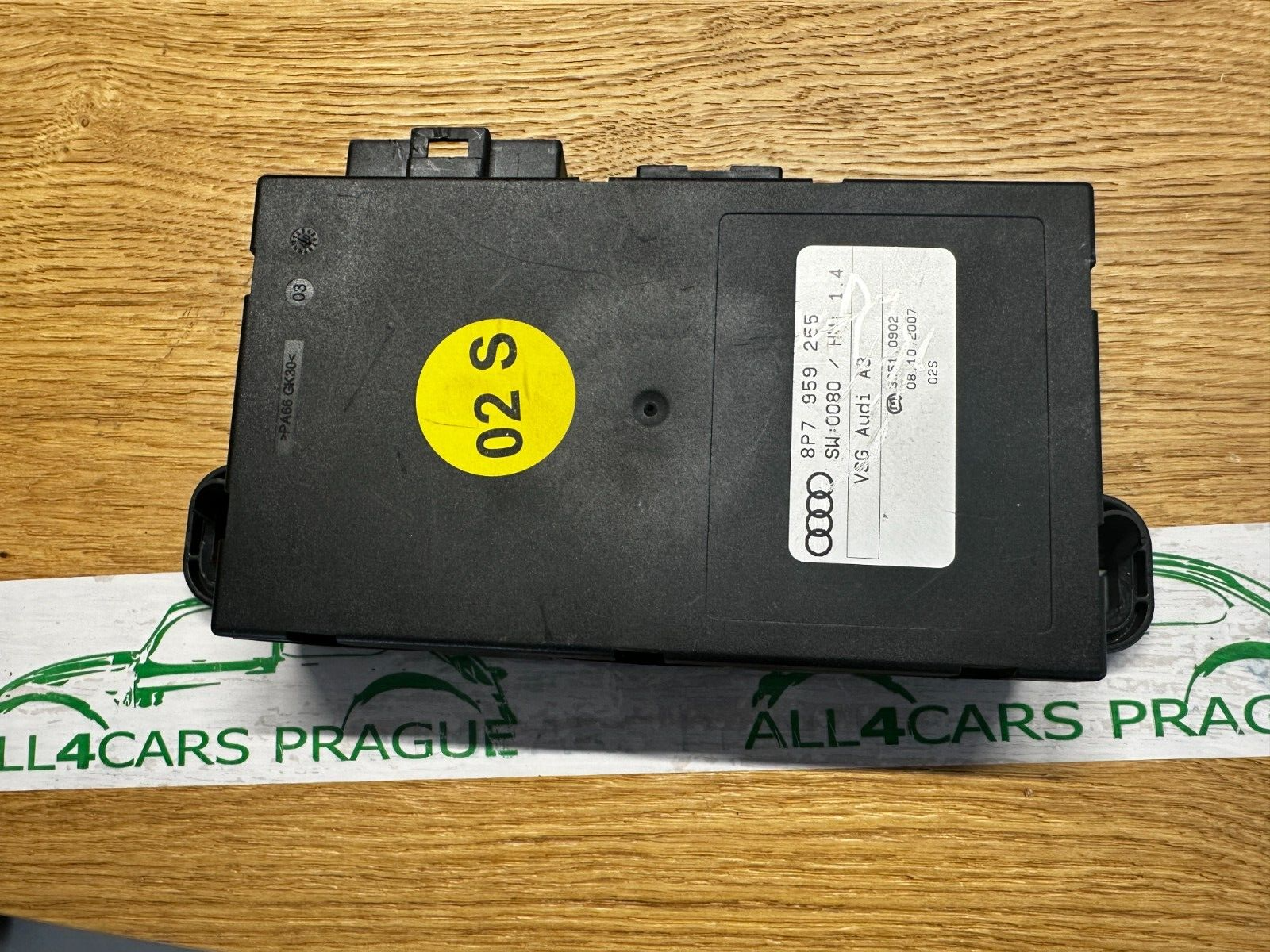 AUDI A3 CABRIO 8P VERDECKSTEUERGERÄT 8P7959255 Fast Neu Teil dem vom Test Wagen - Obrázek 5