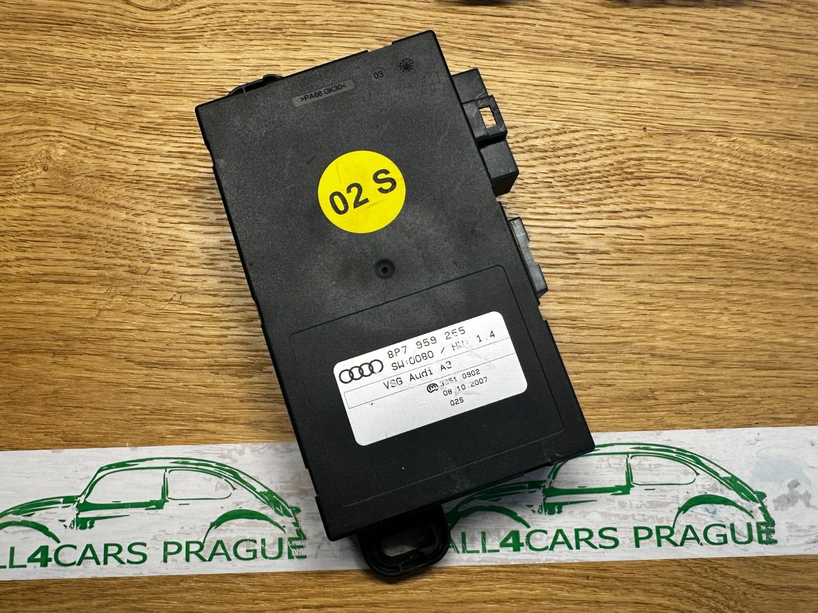 AUDI A3 CABRIO 8P VERDECKSTEUERGERÄT 8P7959255 Fast Neu Teil dem vom Test Wagen