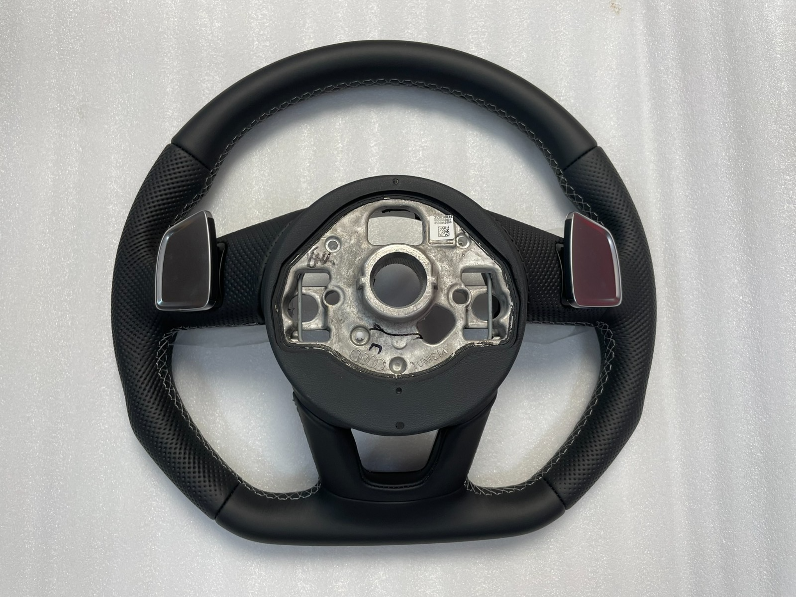 AUDI A3 S3 8Y LENKRAD SPORT ABGEFLACHT GELOCHT SCHALTWIPPEN 8Y0419091Q ORIG NEU - Obrázek 17