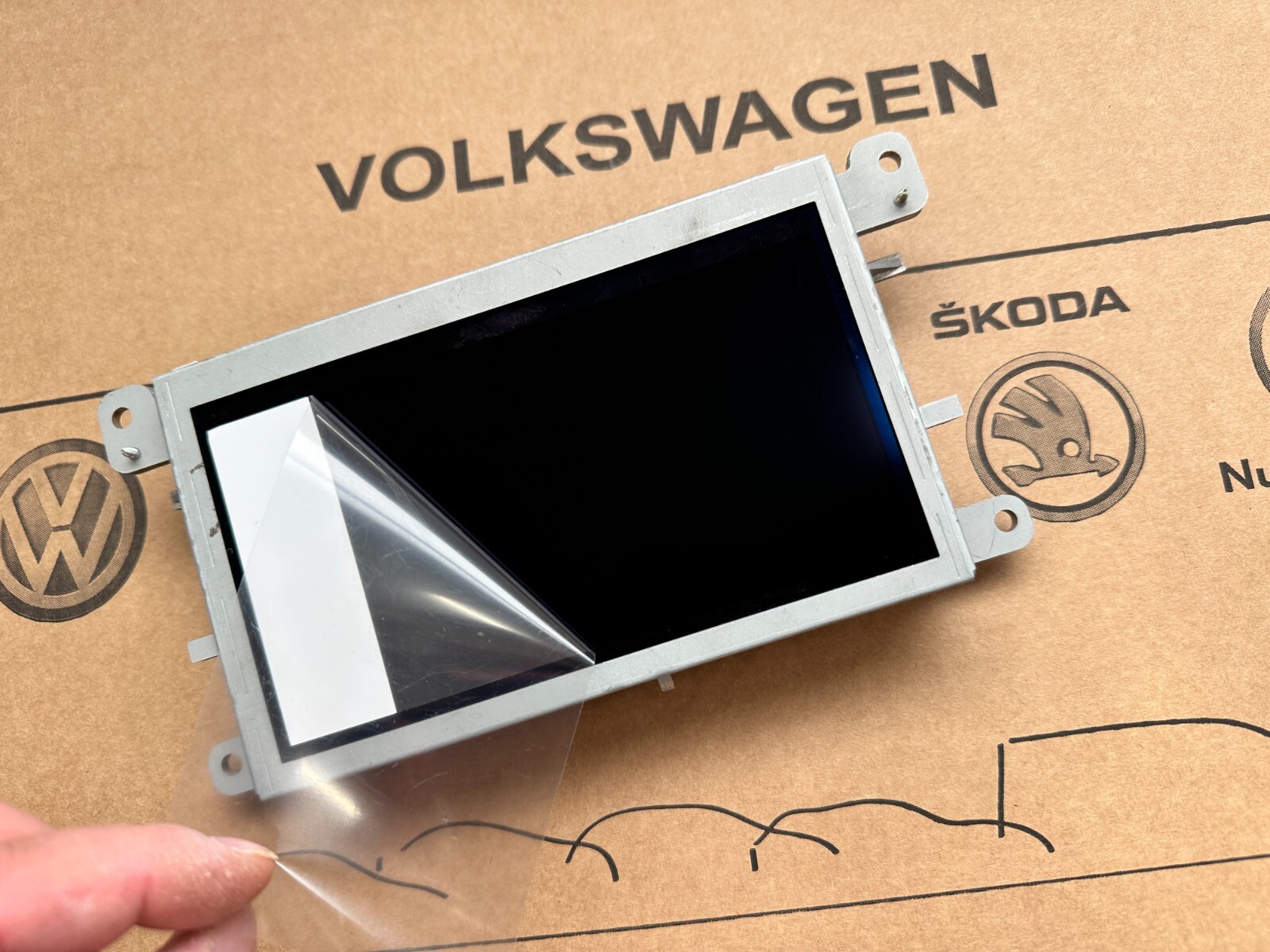 AUDI A4, A5, A6, Q5, Q7 LCD NAVIGATIONS ANZEIGE BILDSCHIRM 4L0919604 4L0 919 604 - Obrázek 11