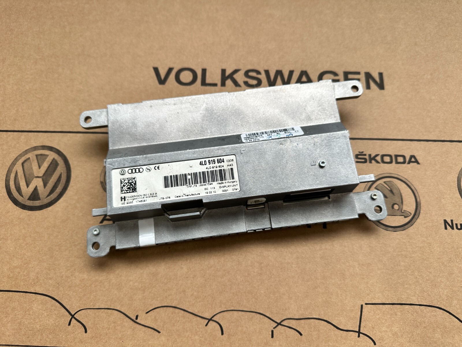 AUDI A4, A5, A6, Q5, Q7 LCD NAVIGATIONS ANZEIGE BILDSCHIRM 4L0919604 4L0 919 604 - Obrázek 13