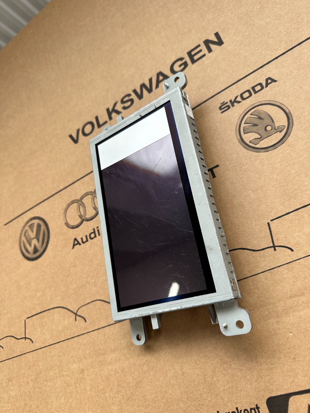 AUDI A4, A5, A6, Q5, Q7 LCD NAVIGATIONS ANZEIGE BILDSCHIRM 4L0919604 4L0 919 604 - Obrázek 5