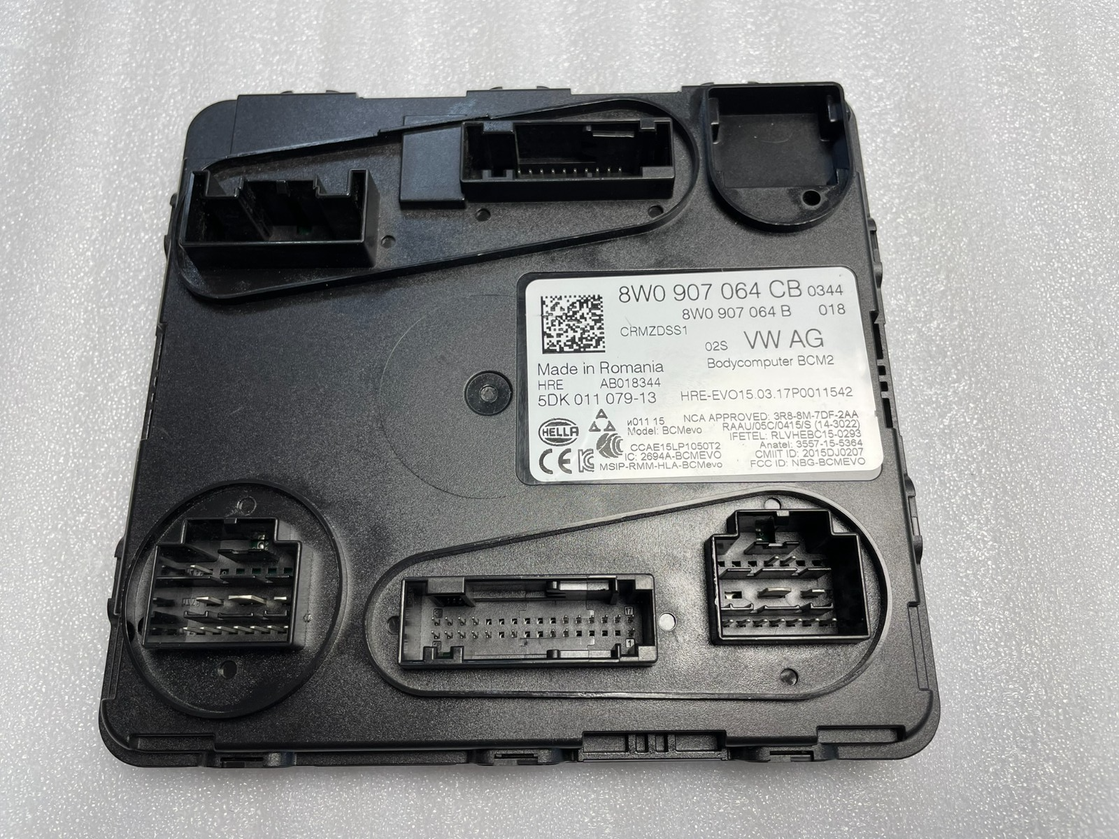 AUDI A4 BORDNETZ ZENTRALSTEUERGERÄT FÜR KOMFORTSYSTEM 8W0907064CB ORIG.NEU!!!NEW