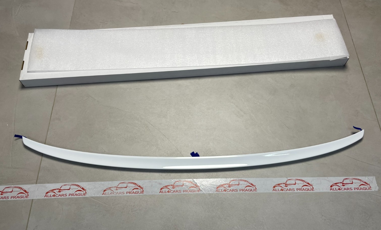 AUDI A4 S4 8W B9 HECKKLAPPE SPOILER 8W5827933C IBIS WEISS ORIG AUDI NEU !!! - Obrázek 6
