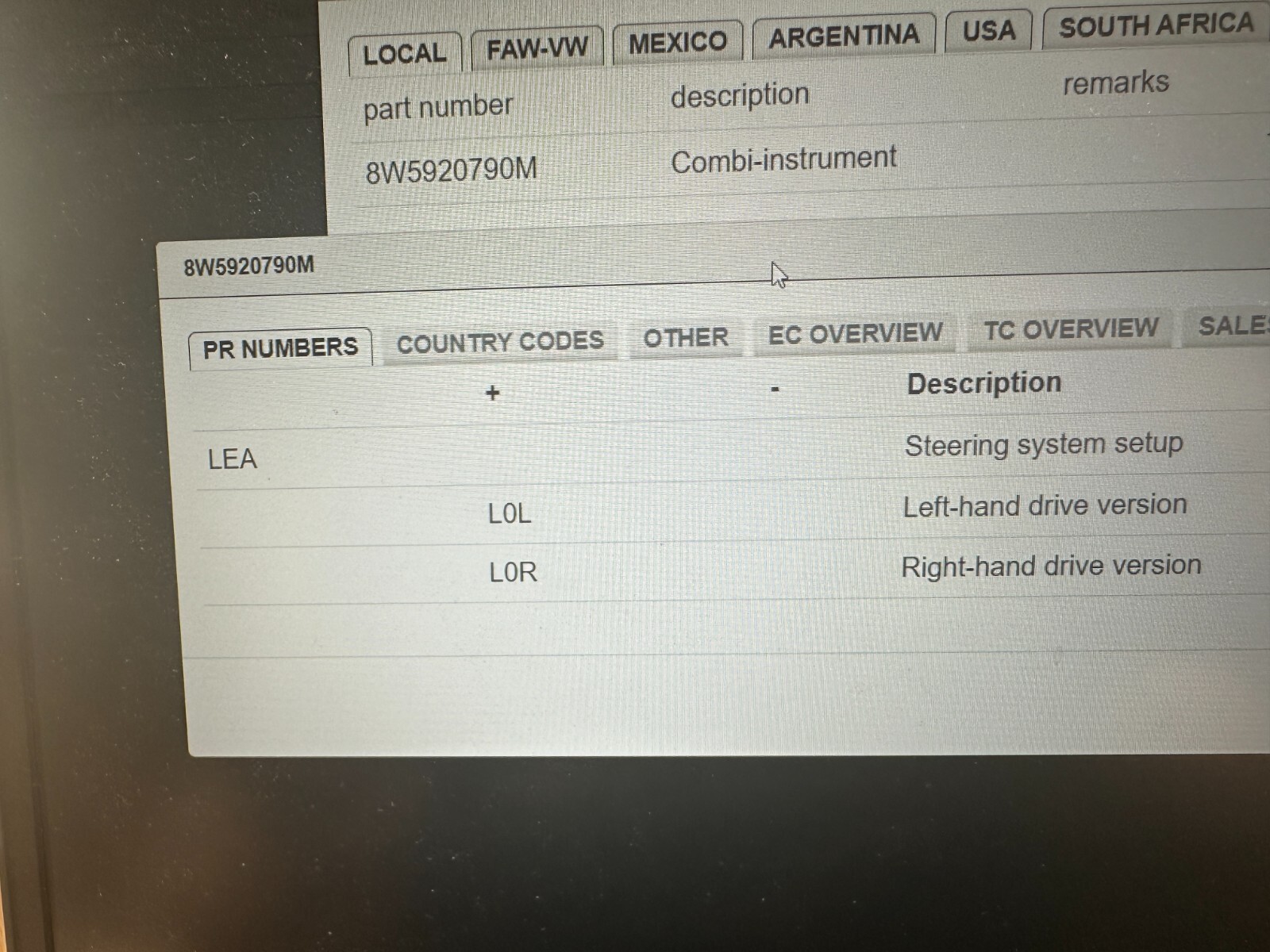 AUDI A4 S4 RS4 A5 S5 RS5 KOMBIINSTRUMENT VIRTUAL COCKPIT 8W5920790M - O KM NEU ! - Obrázek 17