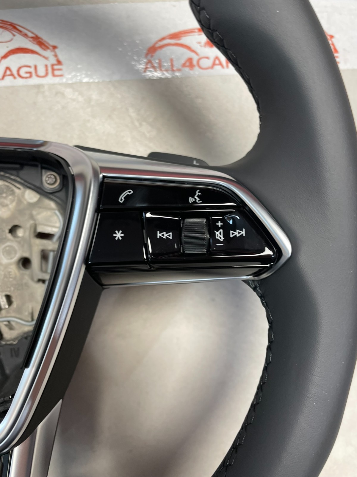 AUDI A6 A7 C8 4K AUDI SPORT LEDER LENKRAD PADELS FAST NEU KM STAND NUR 2500 KM - Obrázek 5