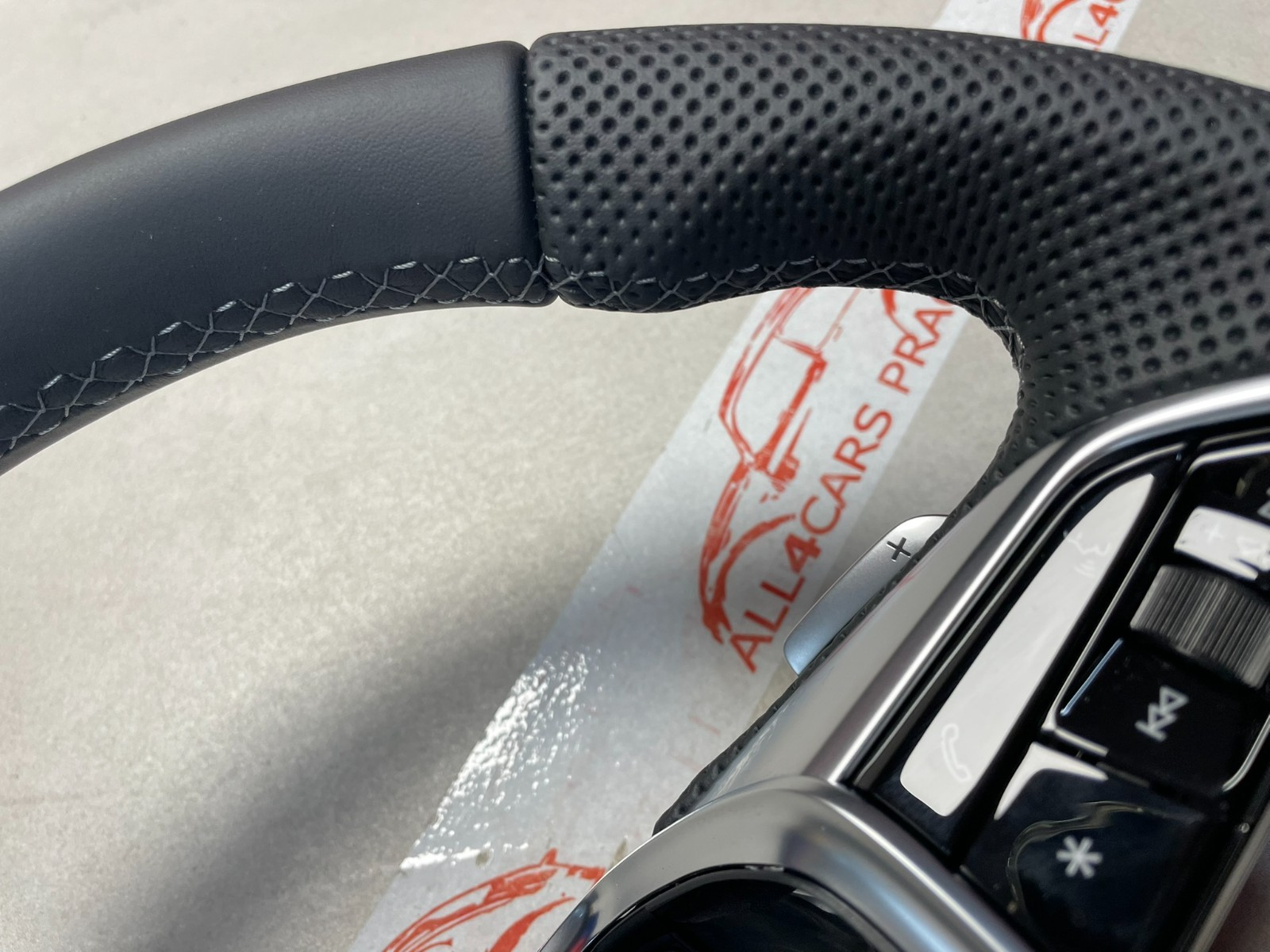 AUDI A6, AUDI A7, AUDI A8 AUDI LENKRAD SPORT S MIT PADDELS 4K0419091BB ORIG.NEU - Obrázek 11