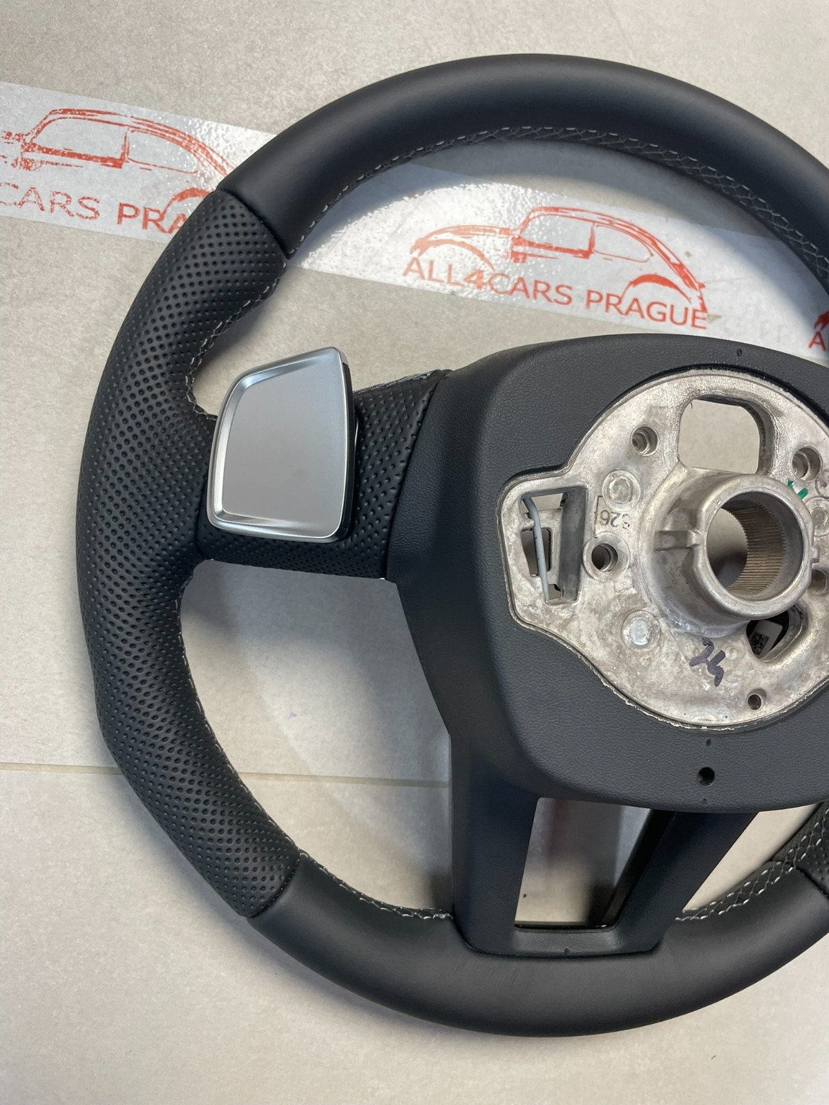 AUDI A6, AUDI A7, AUDI A8 AUDI LENKRAD SPORT S MIT PADDELS 4K0419091BB ORIG.NEU - Obrázek 20