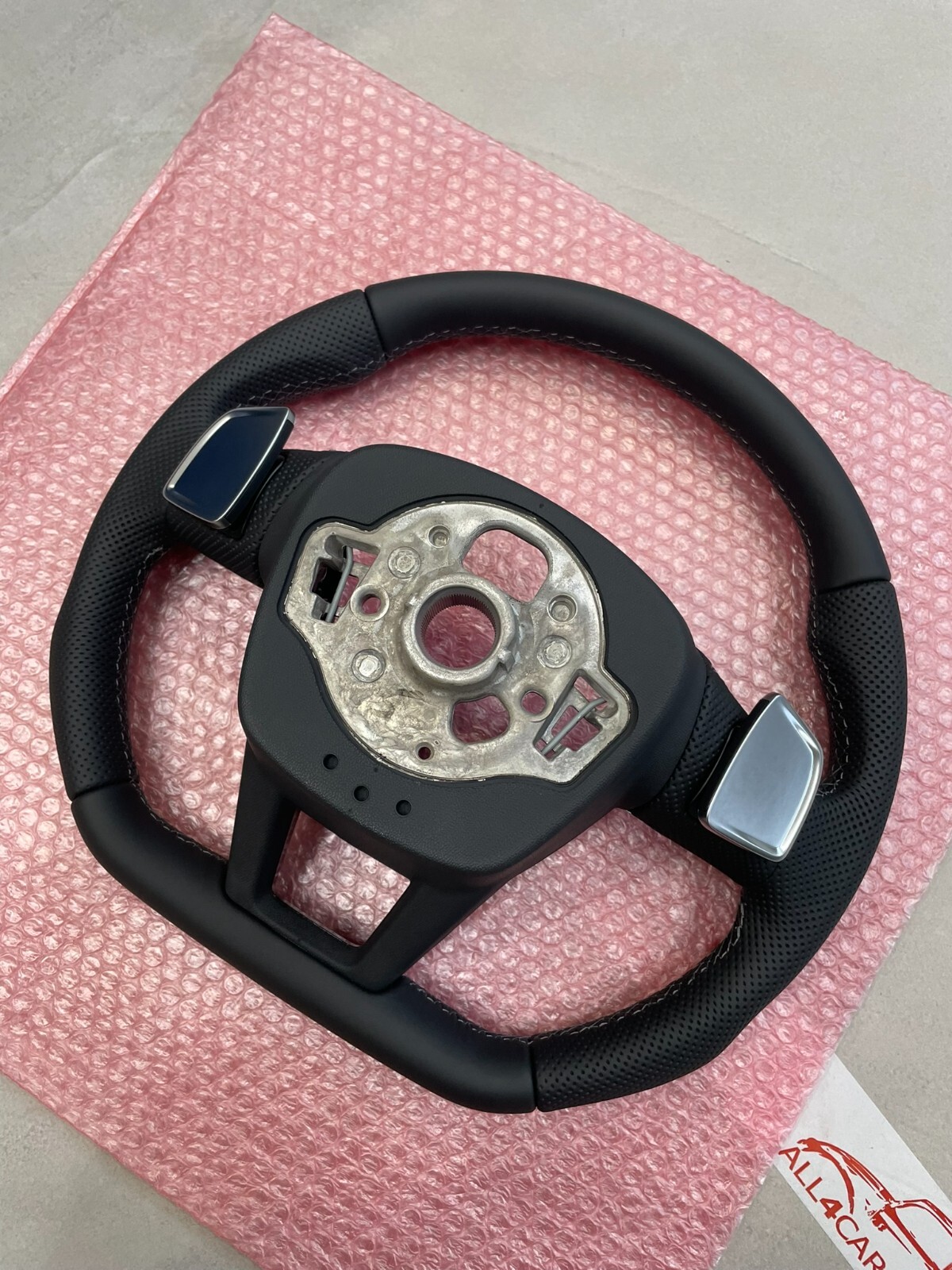 AUDI A6 S6 A7 S7 C8 4K AUDI S SPORT LEDER LENKRAD ABGEFLACHT GELOCHT ORIG.NEU - Obrázek 14