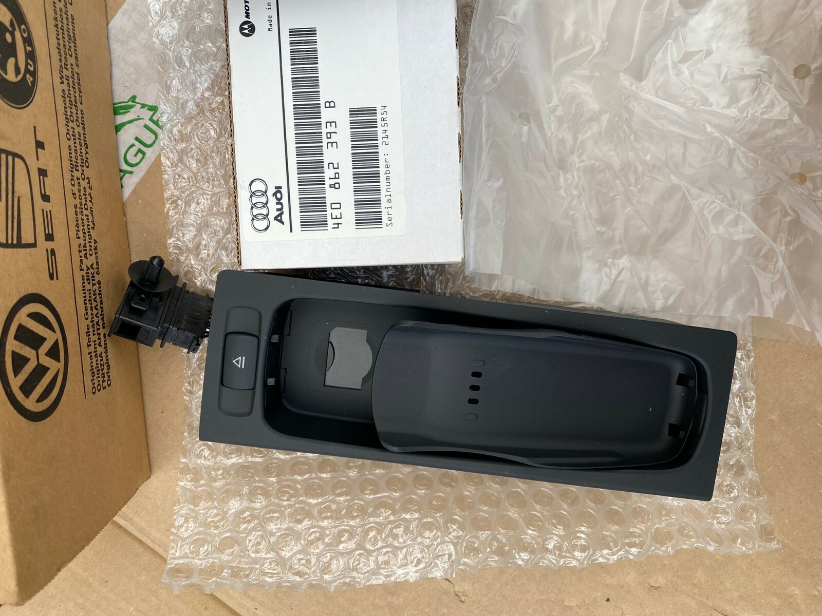 AUDI A8 4E D3 STEUERGERÄT TELEFONMODUL TELEFON HANDY REPAIR SET 4E0998099B ORIG - Obrázek 11